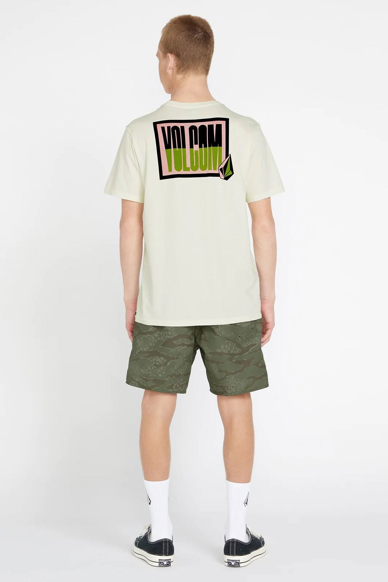 Curbwax Short Sleeve T-Shirt Off White