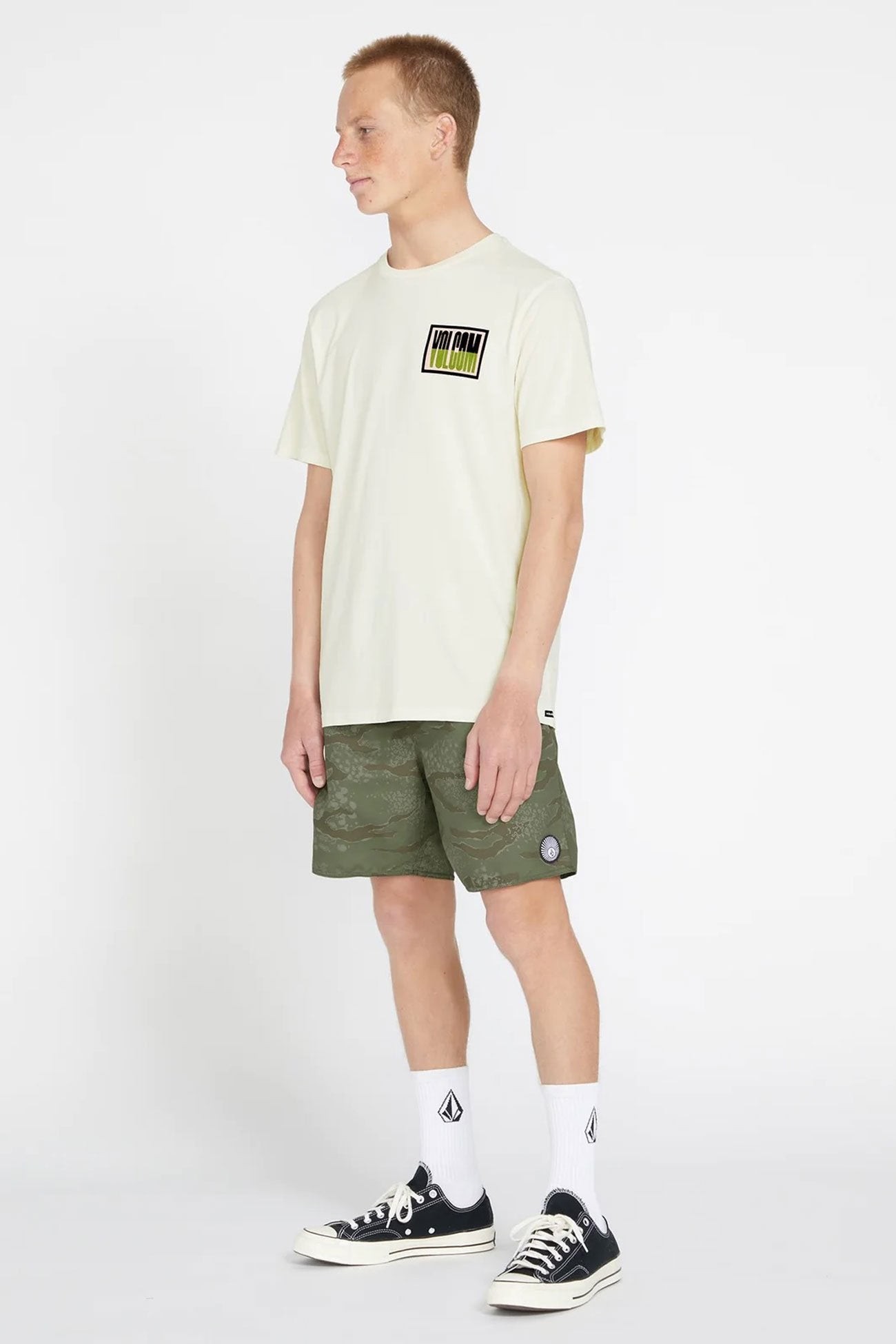 Curbwax Short Sleeve T-Shirt Off White