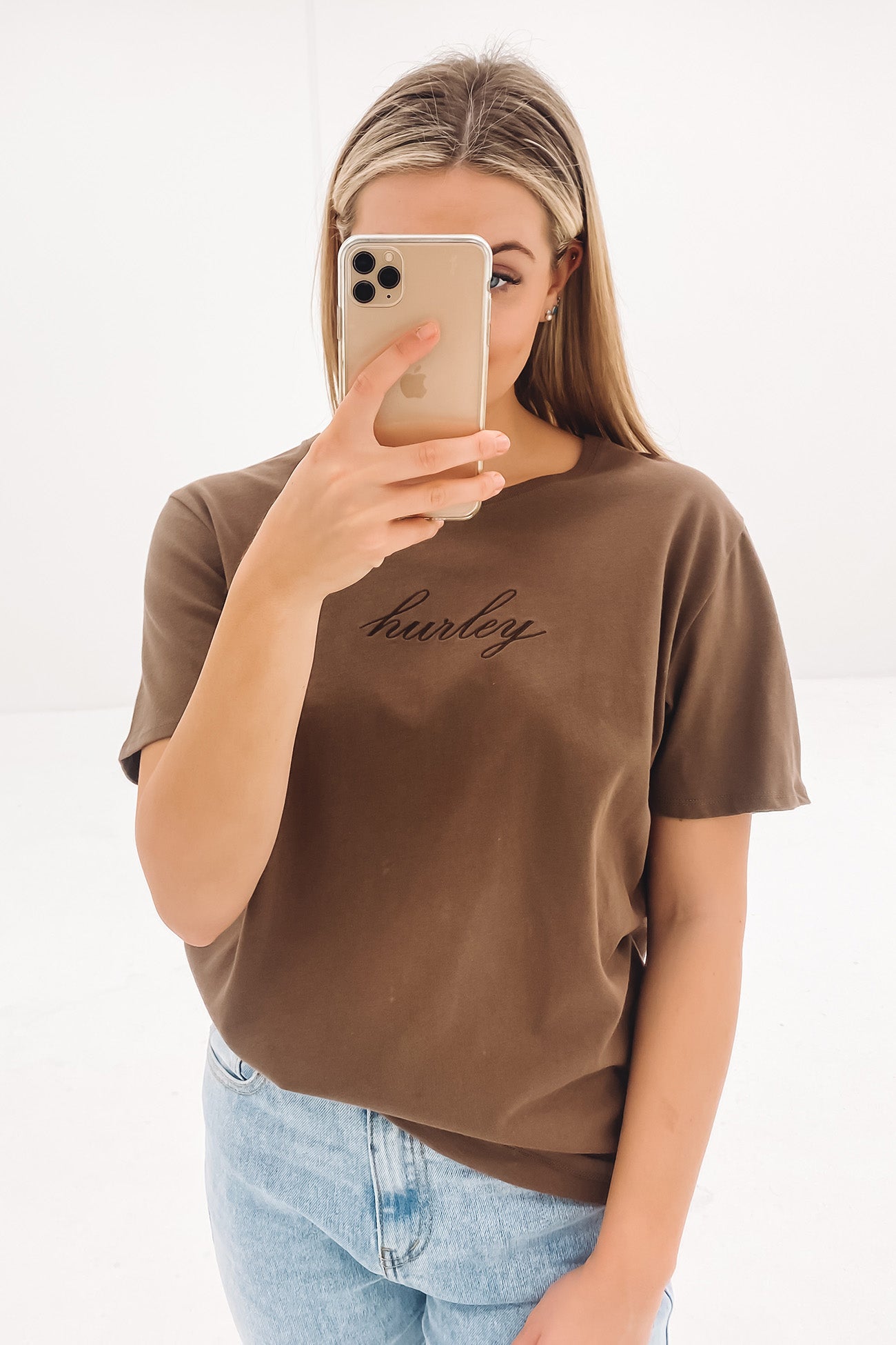 Cursive Tee Portobello