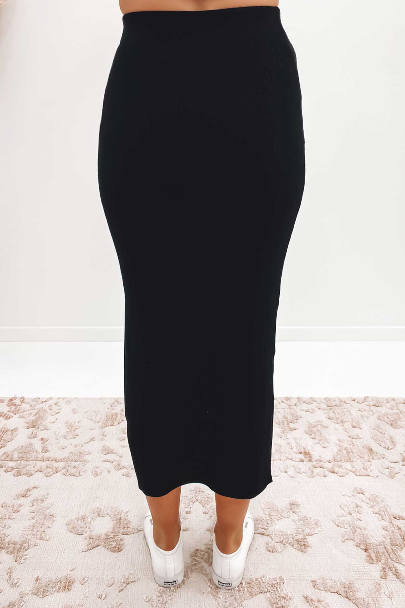 Dakoa Midi Skirt Black