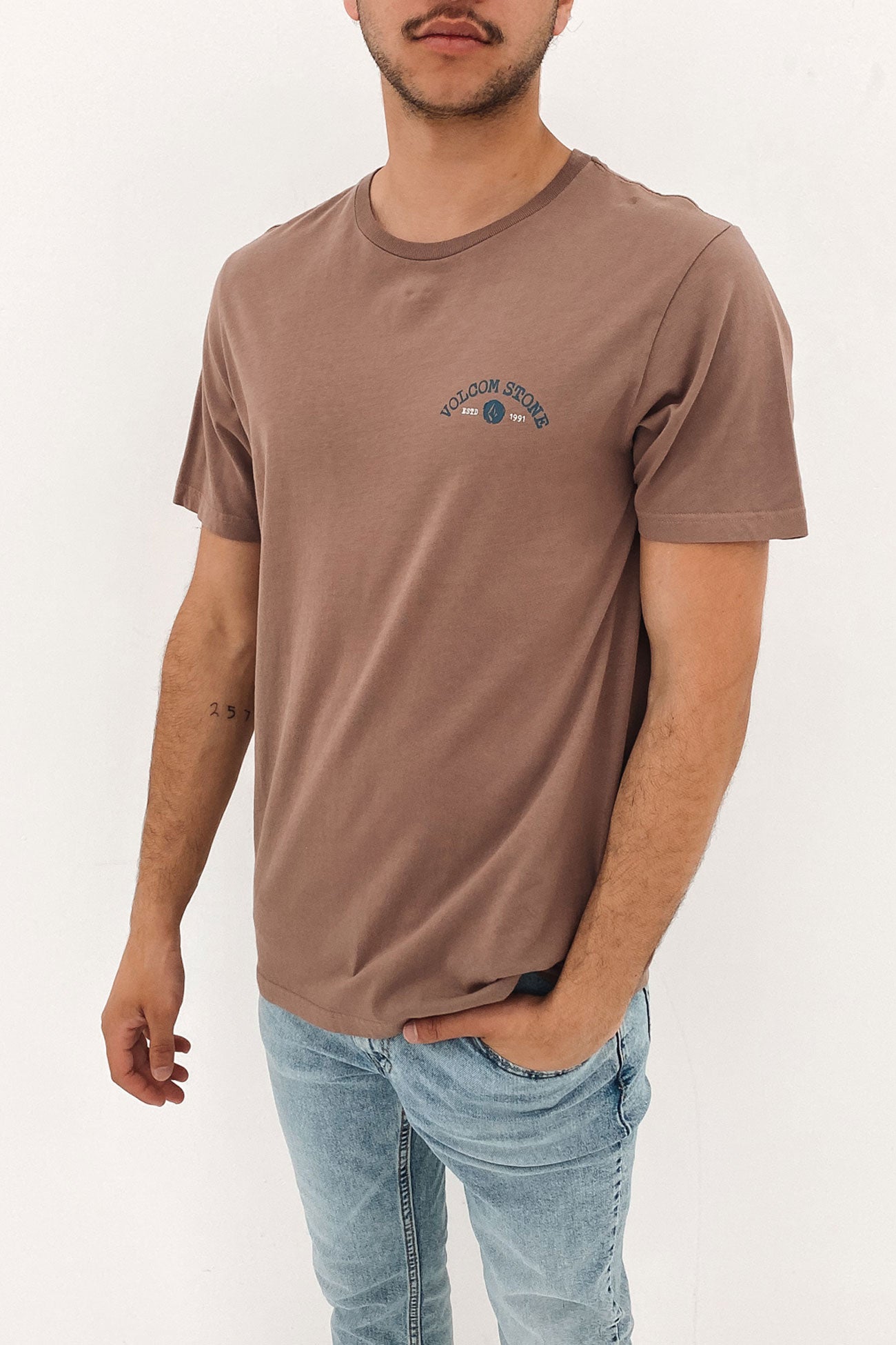 Darcher Short Sleeve Tee Doeskin