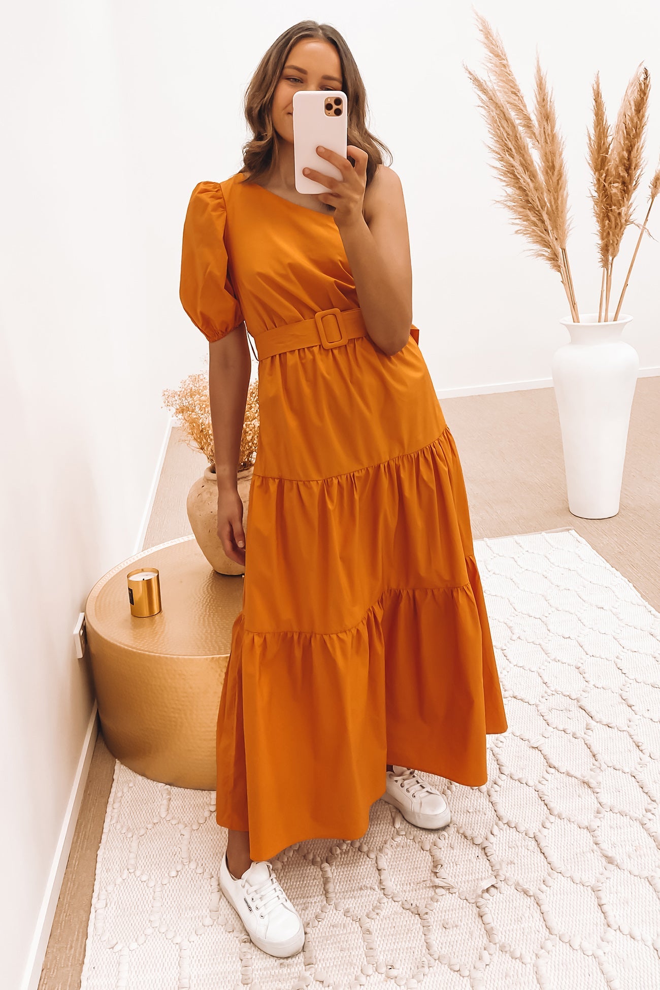 Dayna Maxi Dress Orange