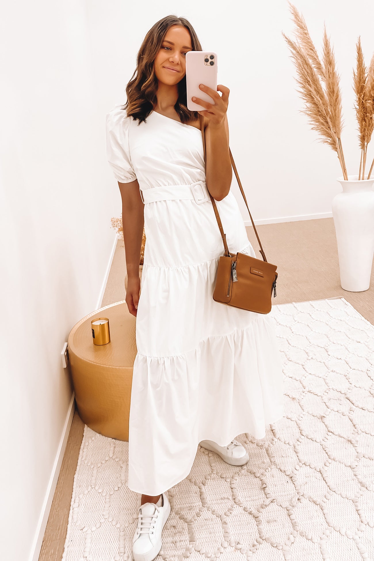 Dayna Maxi Dress White