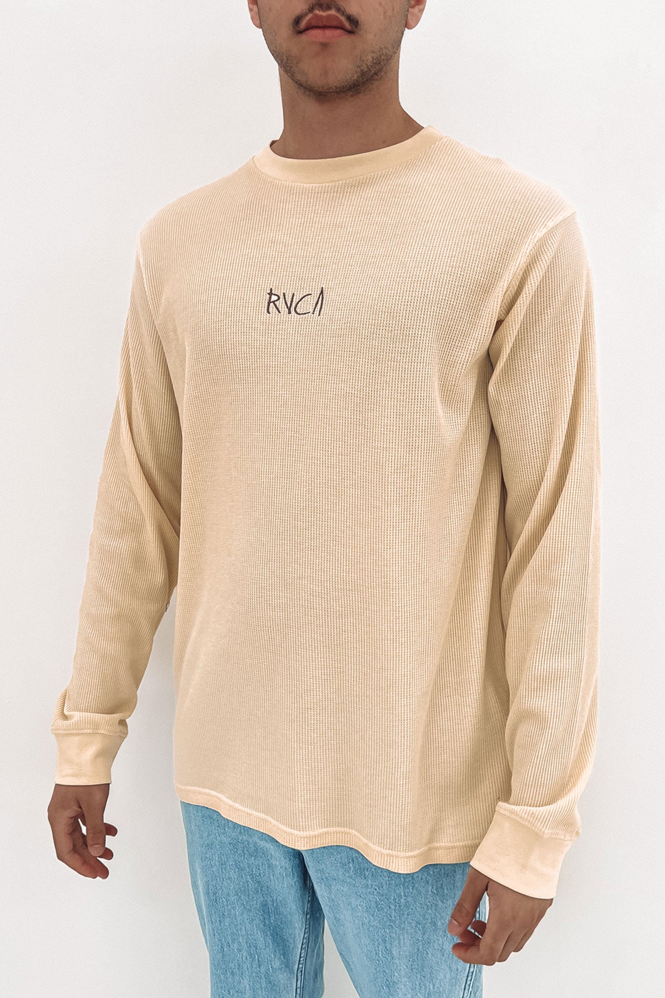 Decker Waffle Long Sleeve Bleached