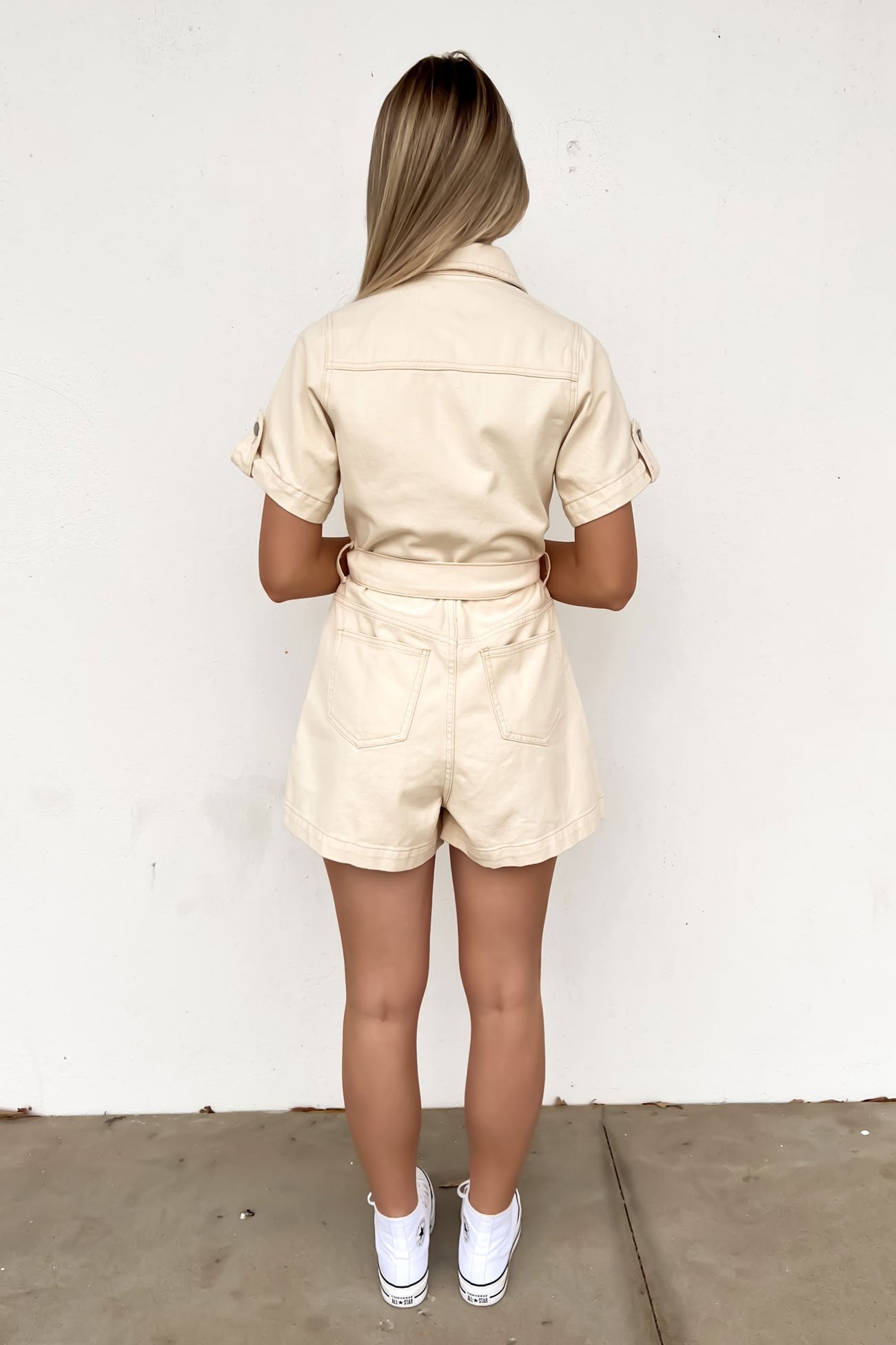 Declin Playsuit Beige