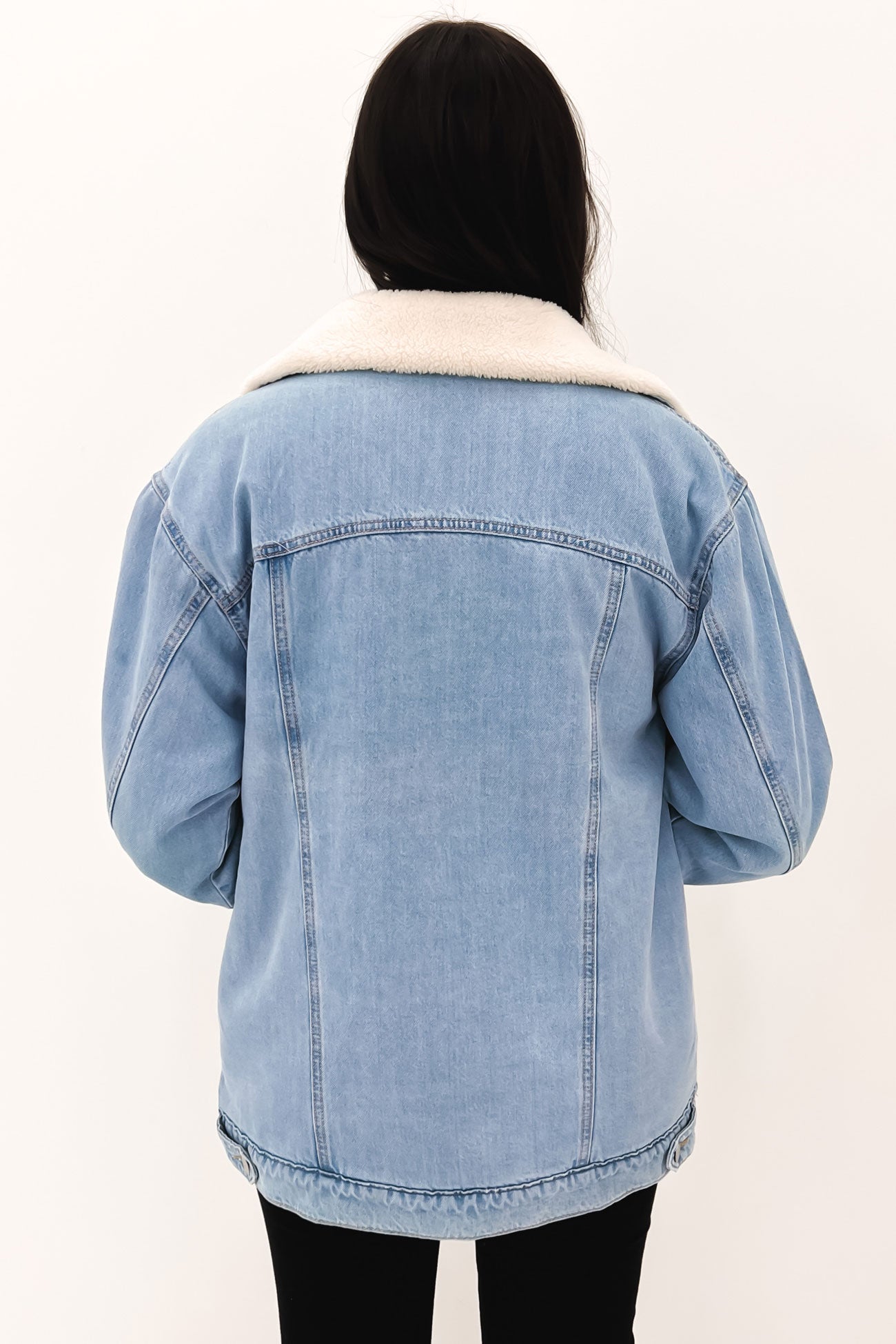 Denim Trucker Jacket Blue Lagoon