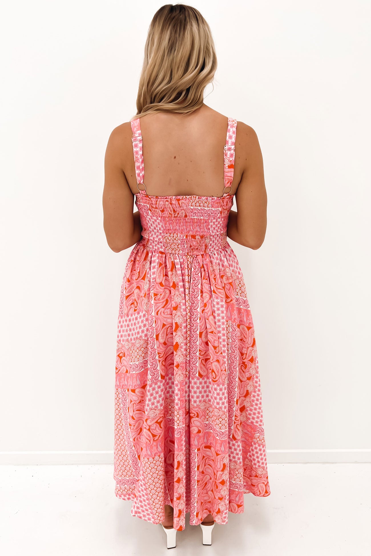 Dhalia Maxi Dress Pink