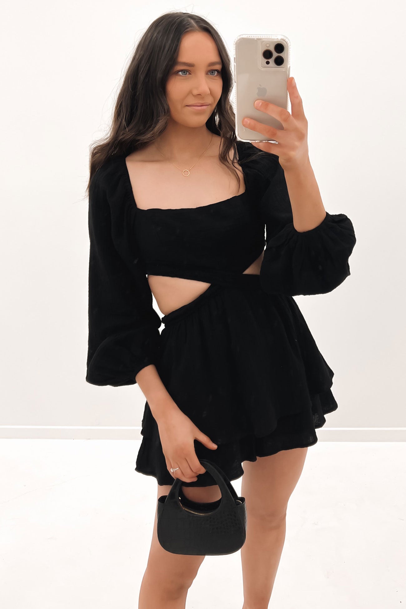 Dillan Playsuit Black