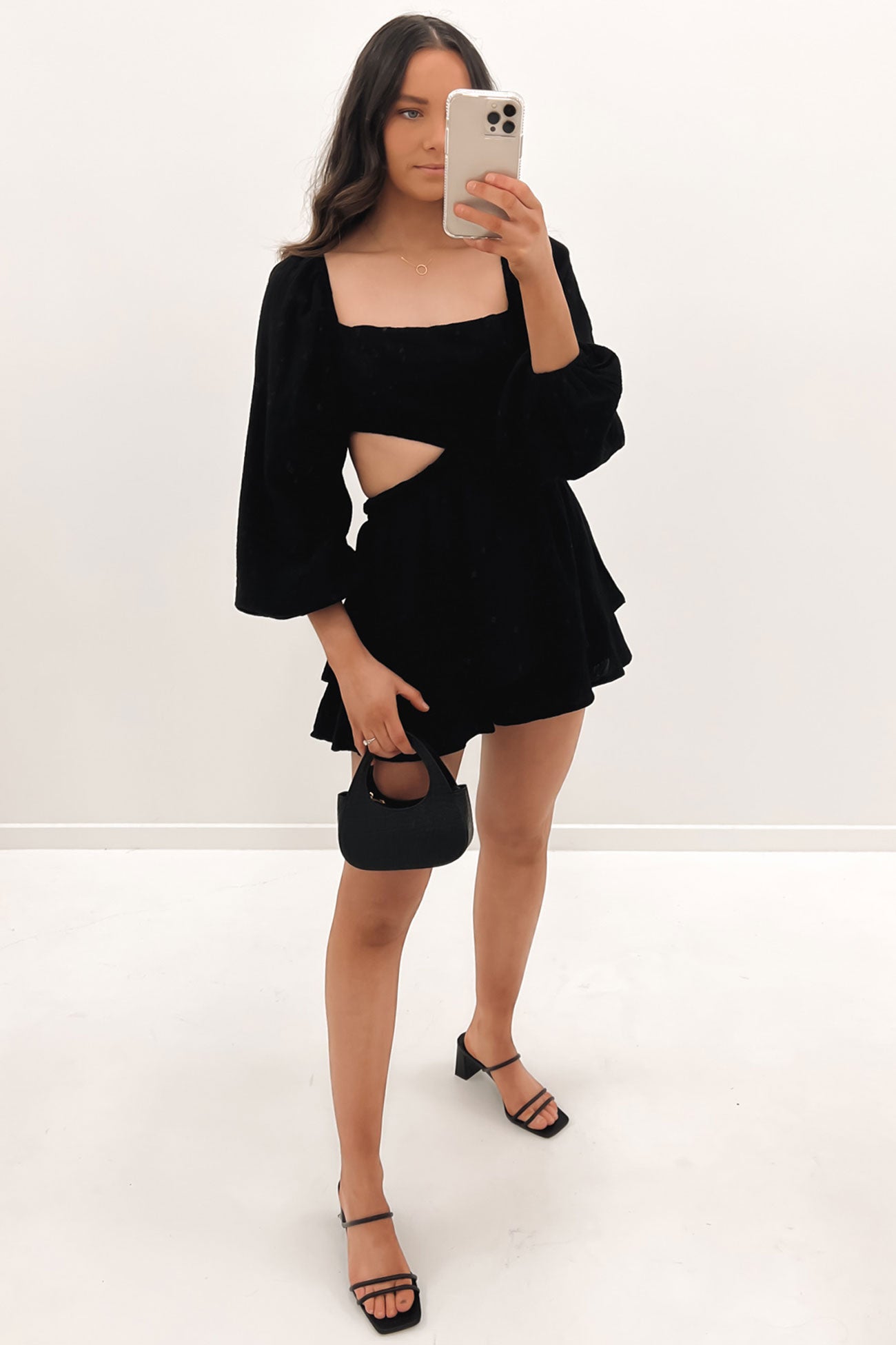 Dillan Playsuit Black