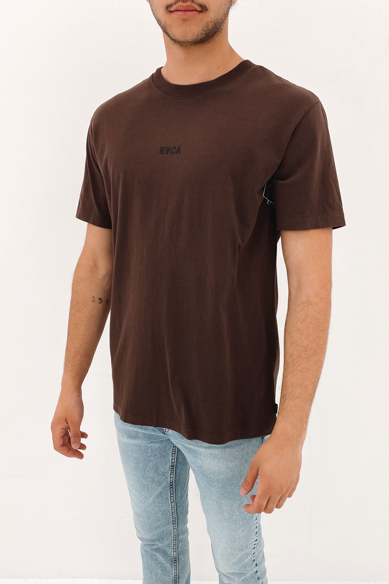 Dissolve Short Sleeve Tee Coffee