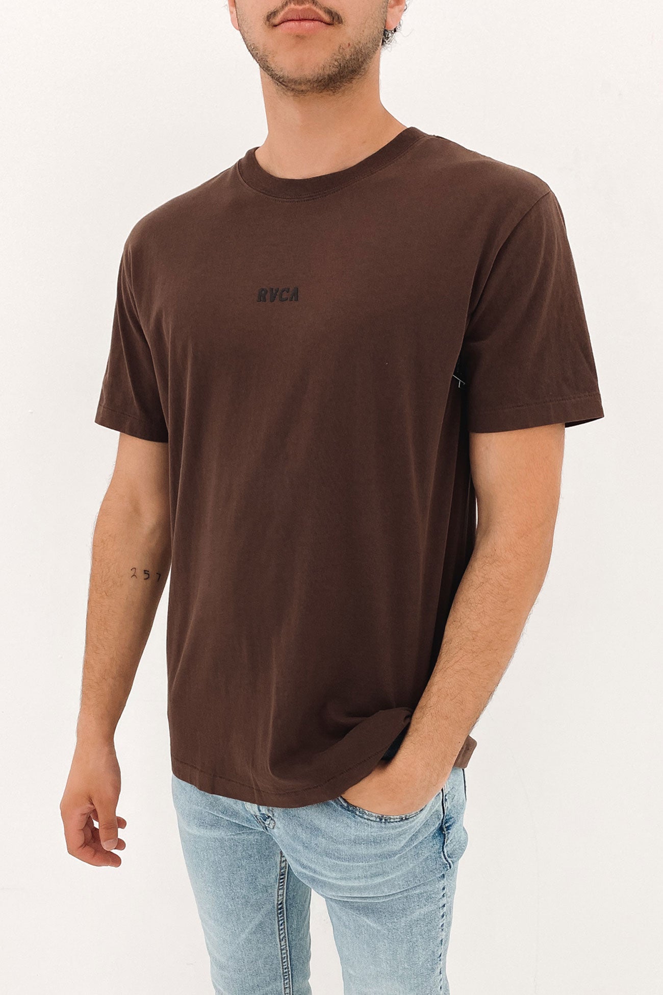 Dissolve Short Sleeve Tee Coffee