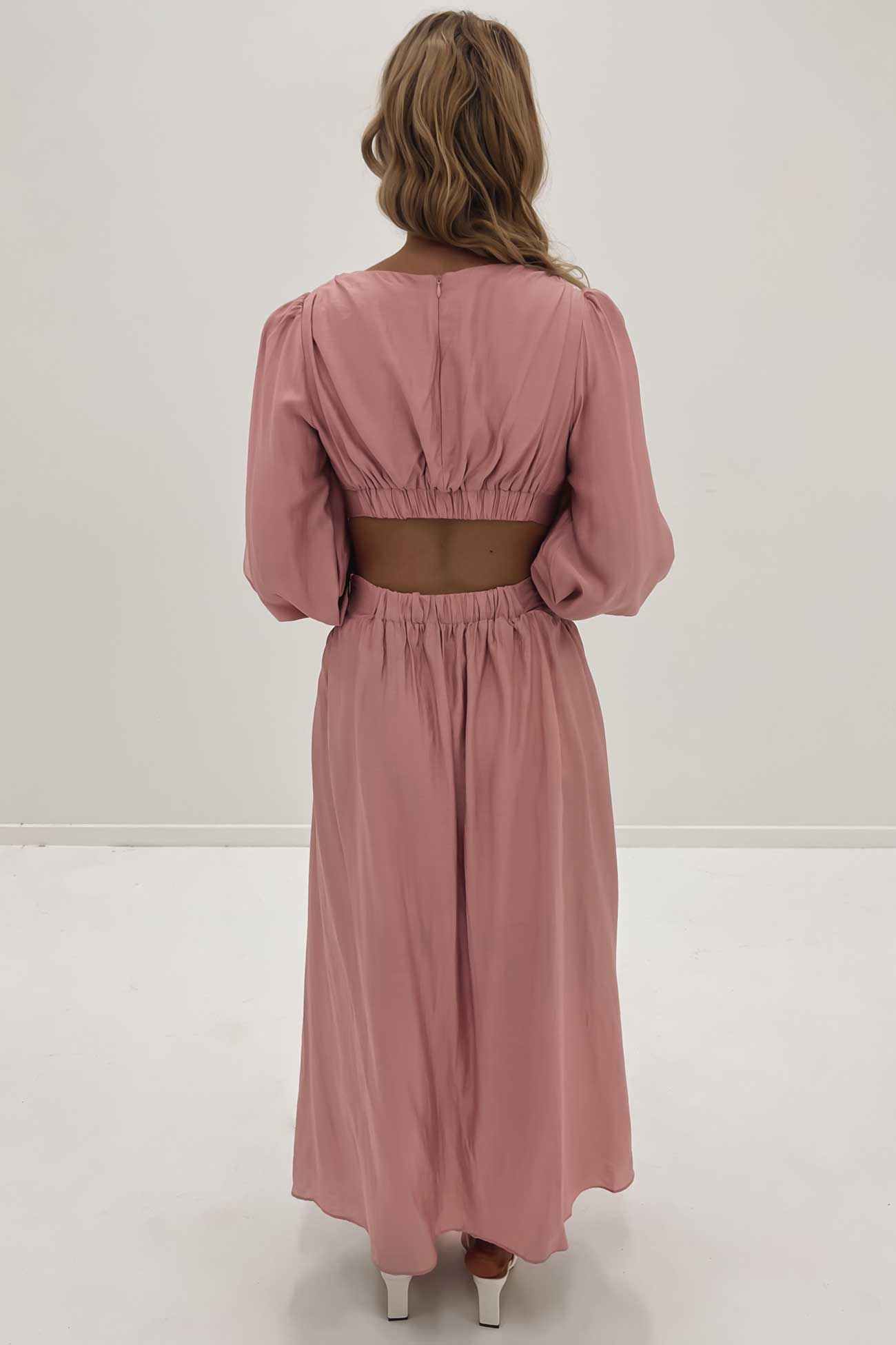 Dola Maxi Dress Blush