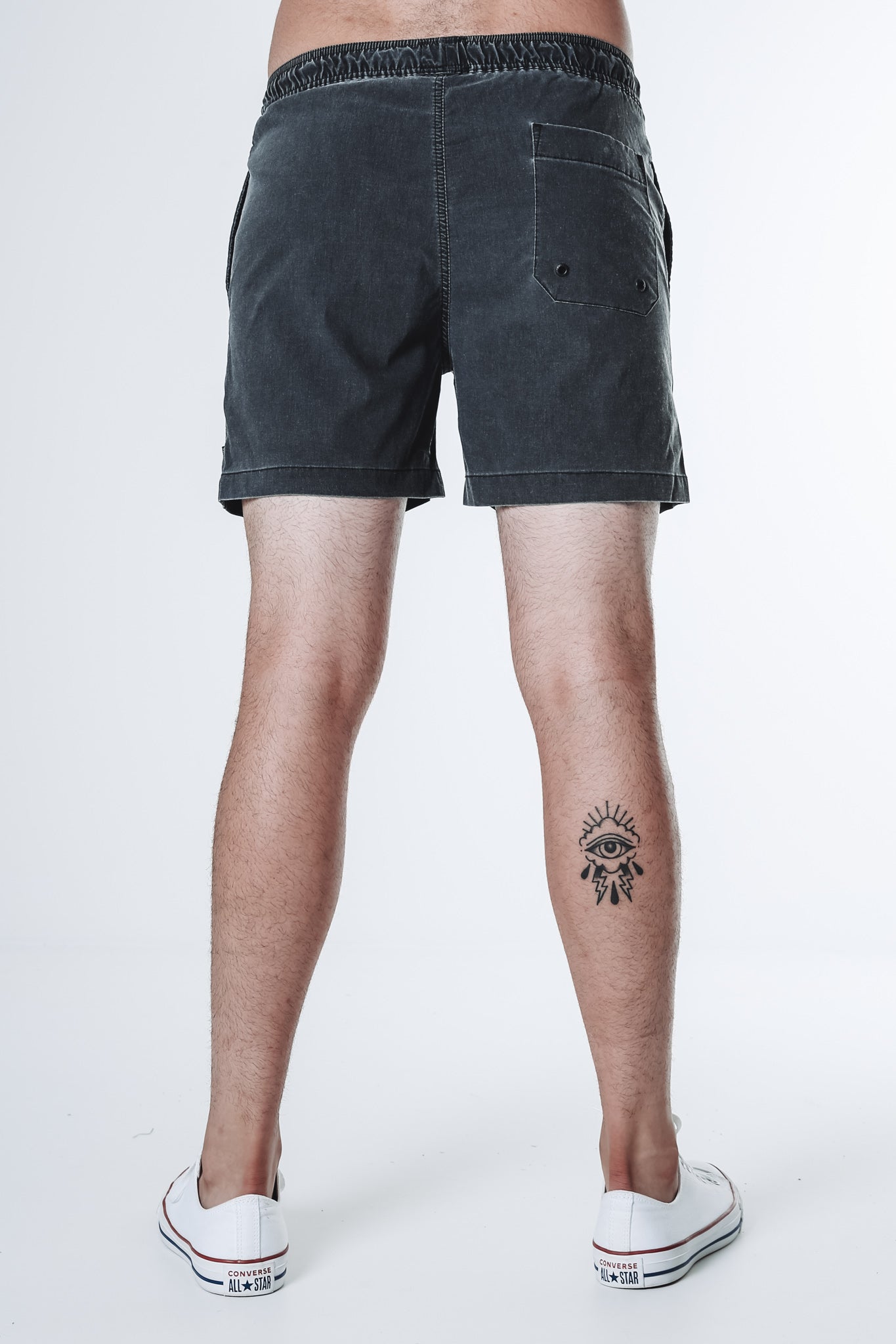 Dos Beach Short Washed Black