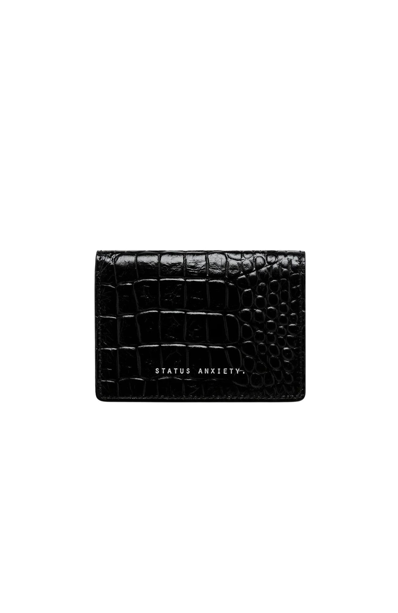 Easy Does It Wallet Black Croc Emboss