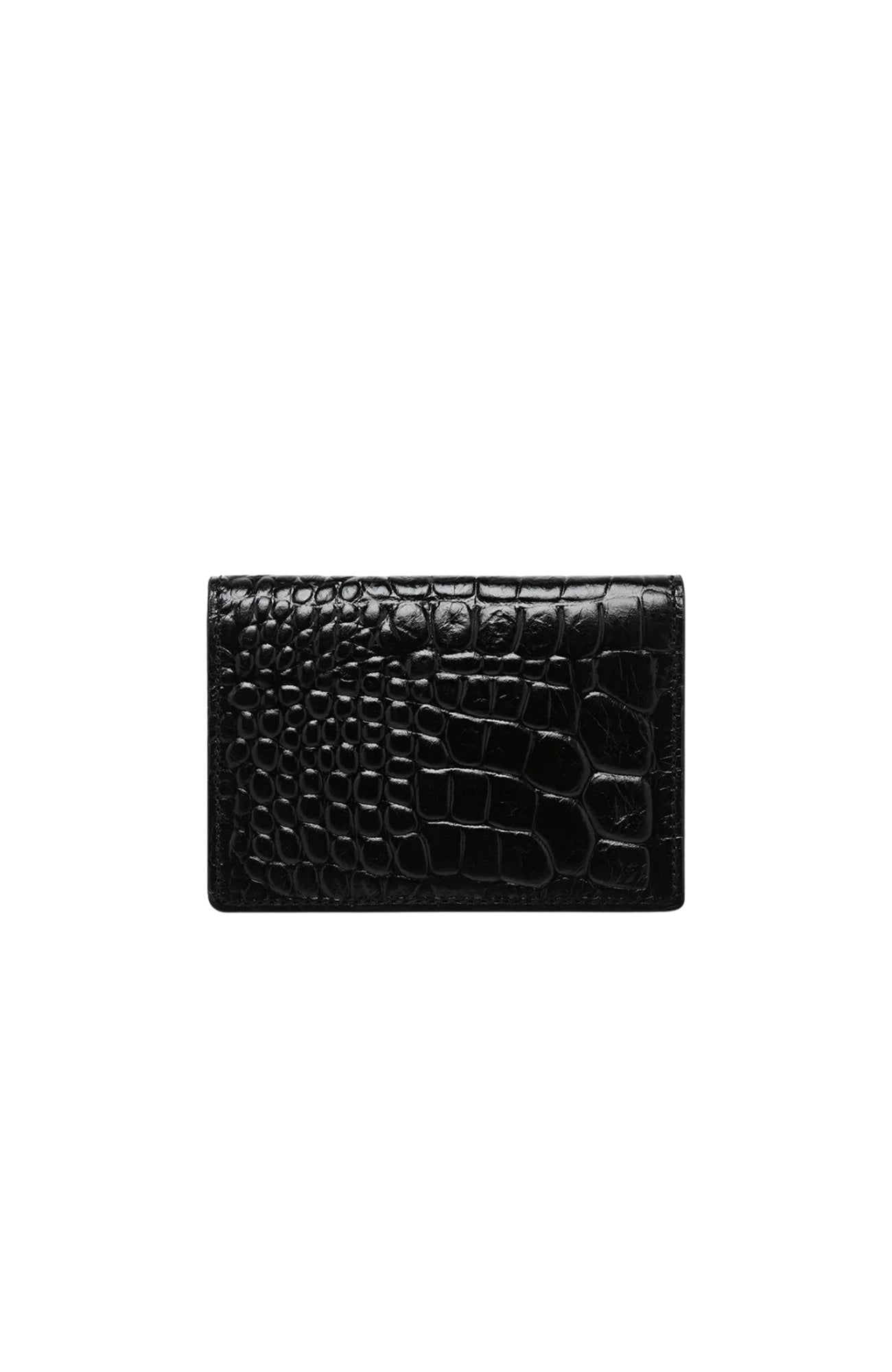 Easy Does It Wallet Black Croc Emboss