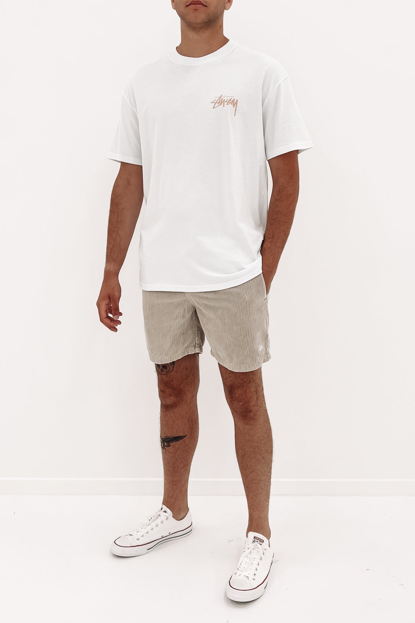 Elation 50/50 Short Sleeve Tee Pigment White