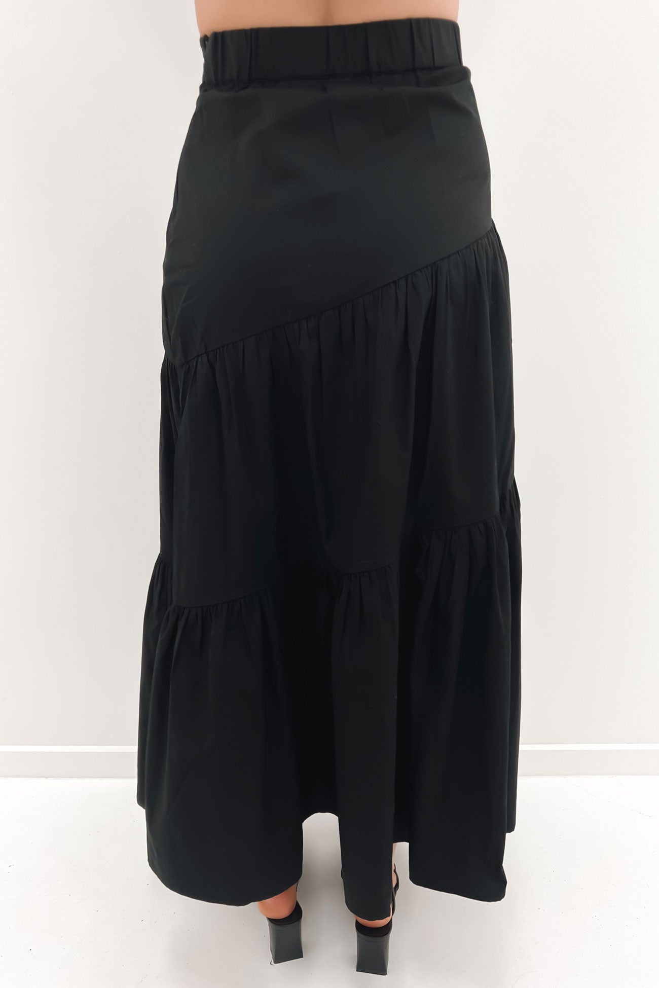 Eleanor Maxi Skirt Black