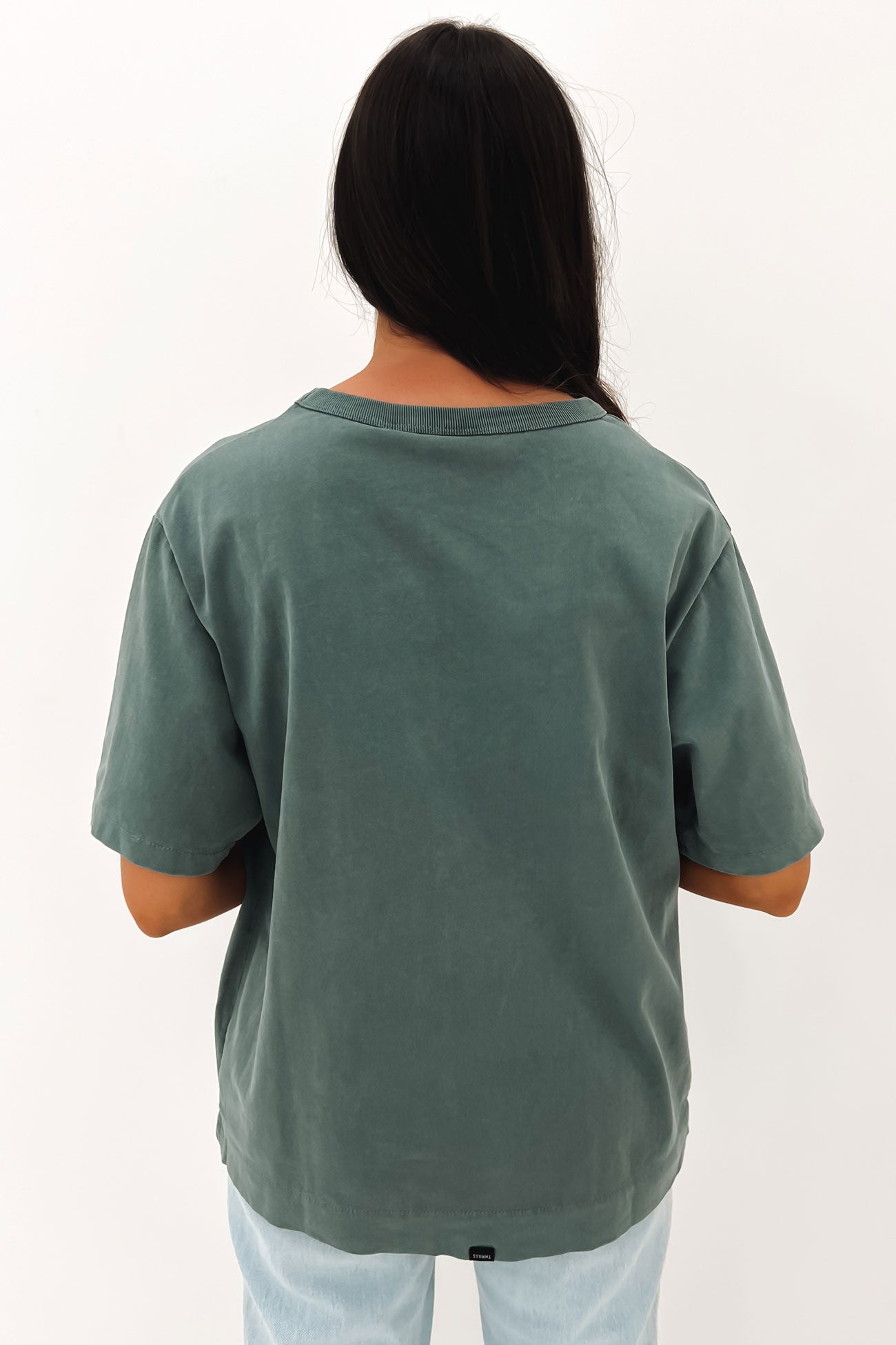 Electric Chaos Box Tee Scrubs Green