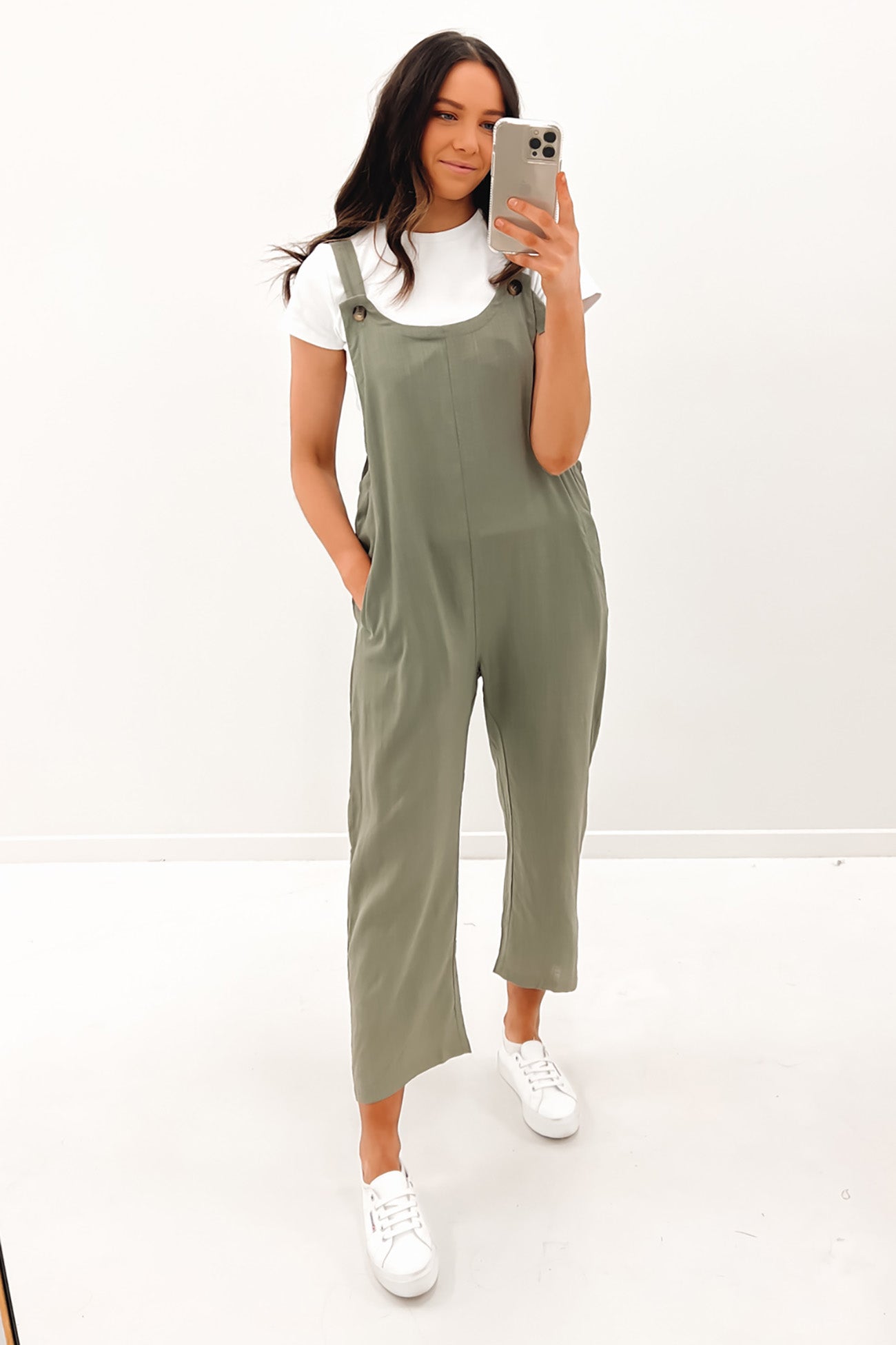 Elias Jumpsuit Khaki