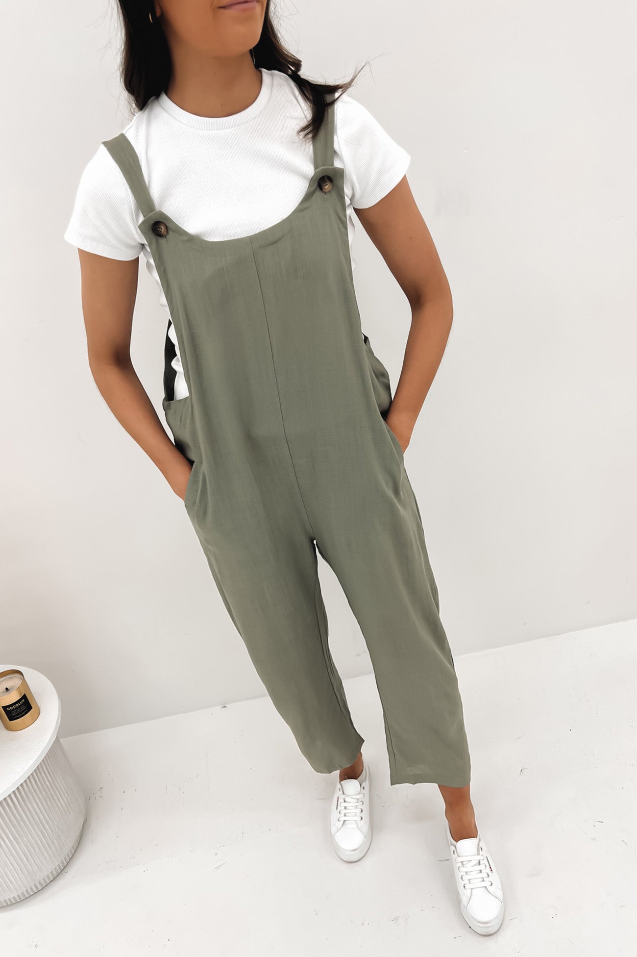 Elias Jumpsuit Khaki