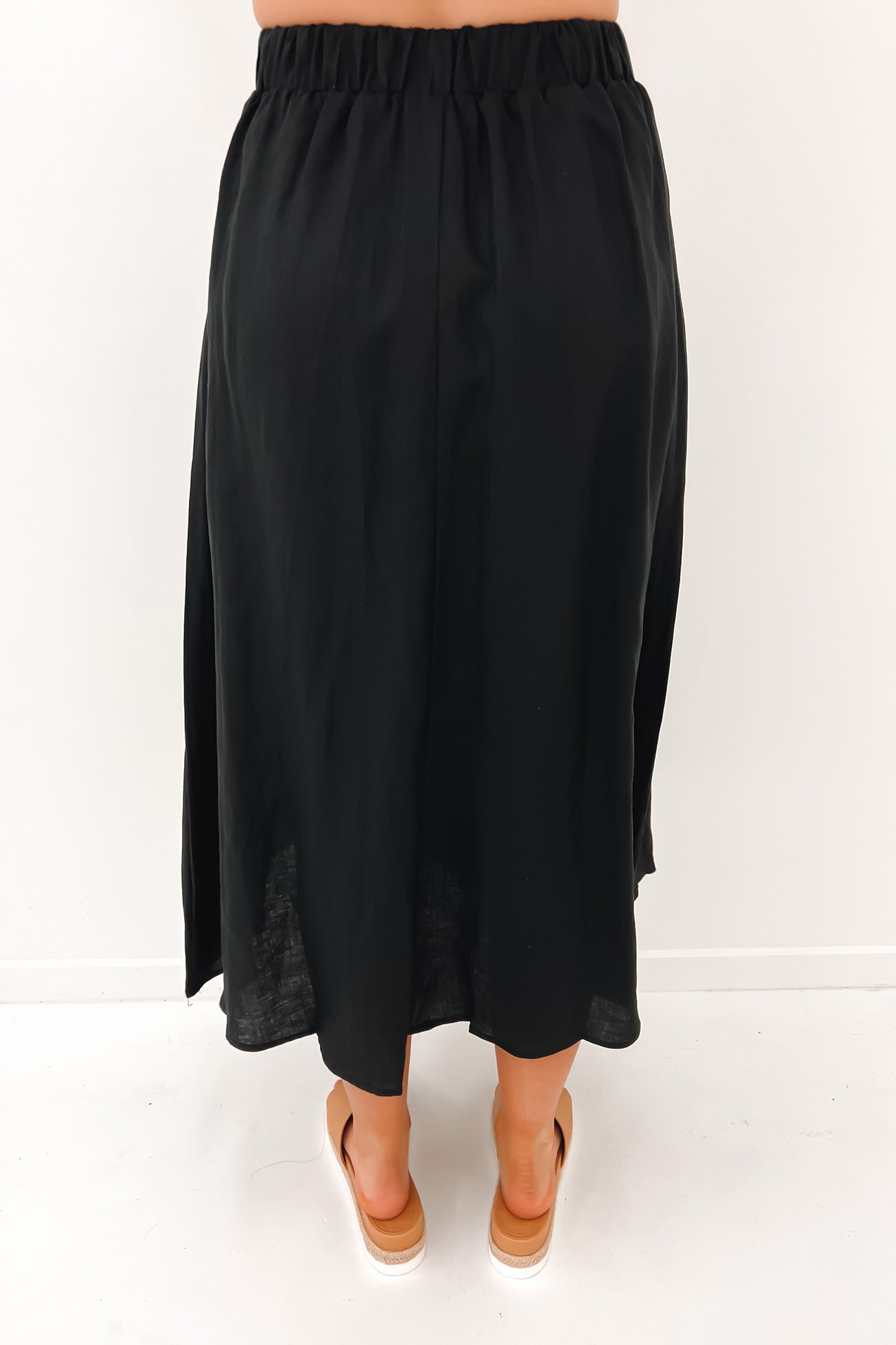 Elijah Maxi Skirt Black