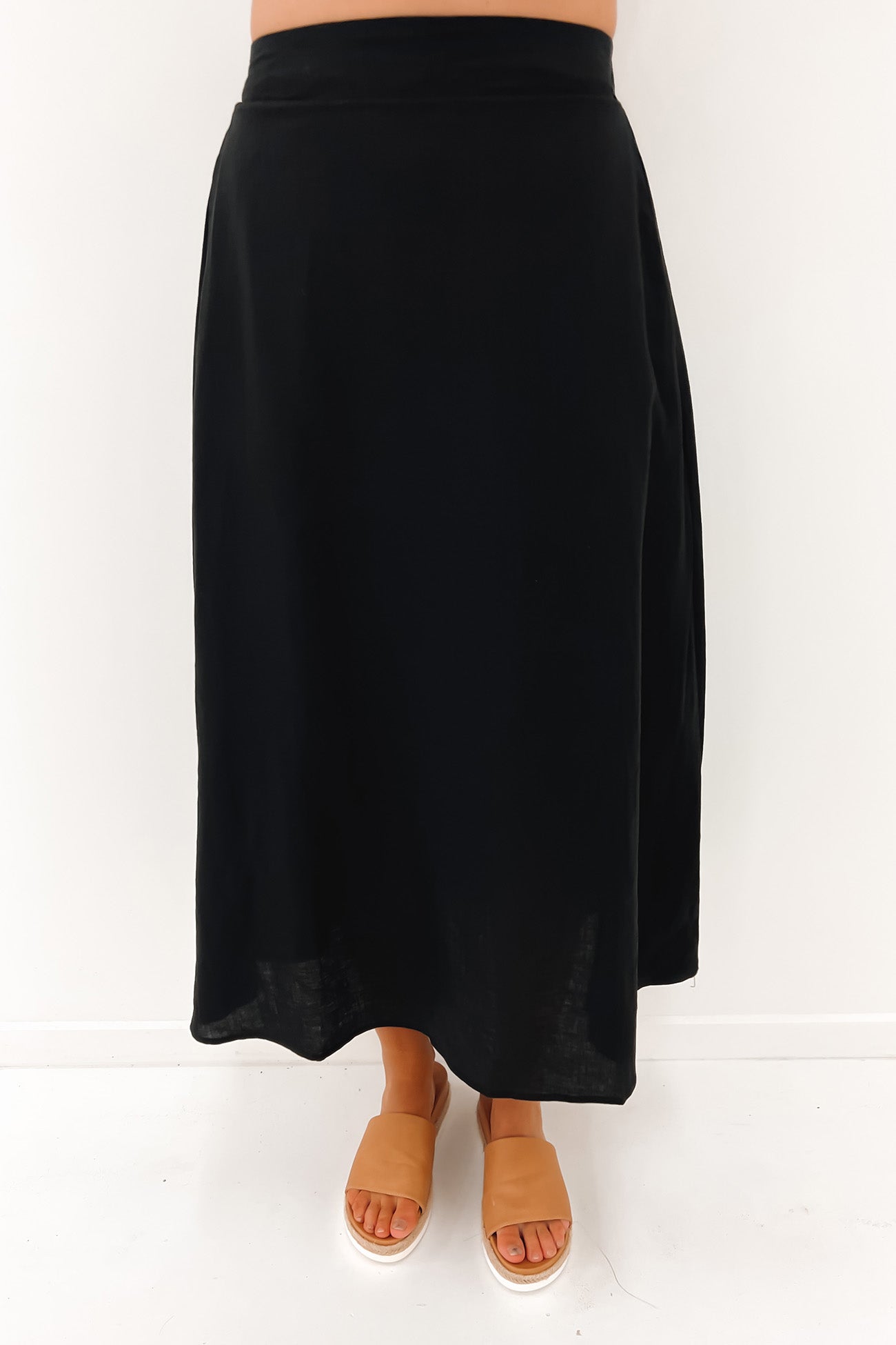 Elijah Maxi Skirt Black