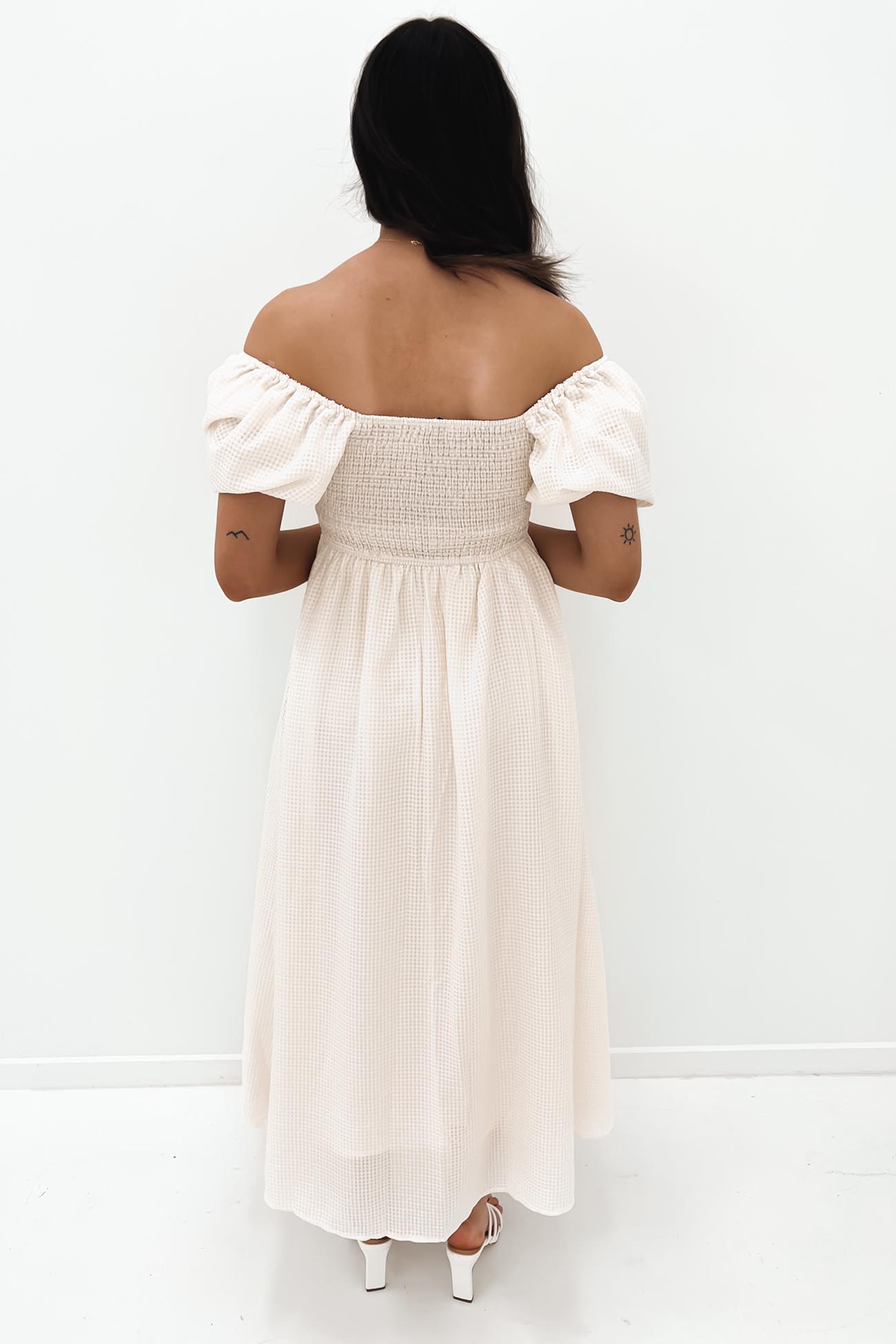 Emmi Midi Dress Cream