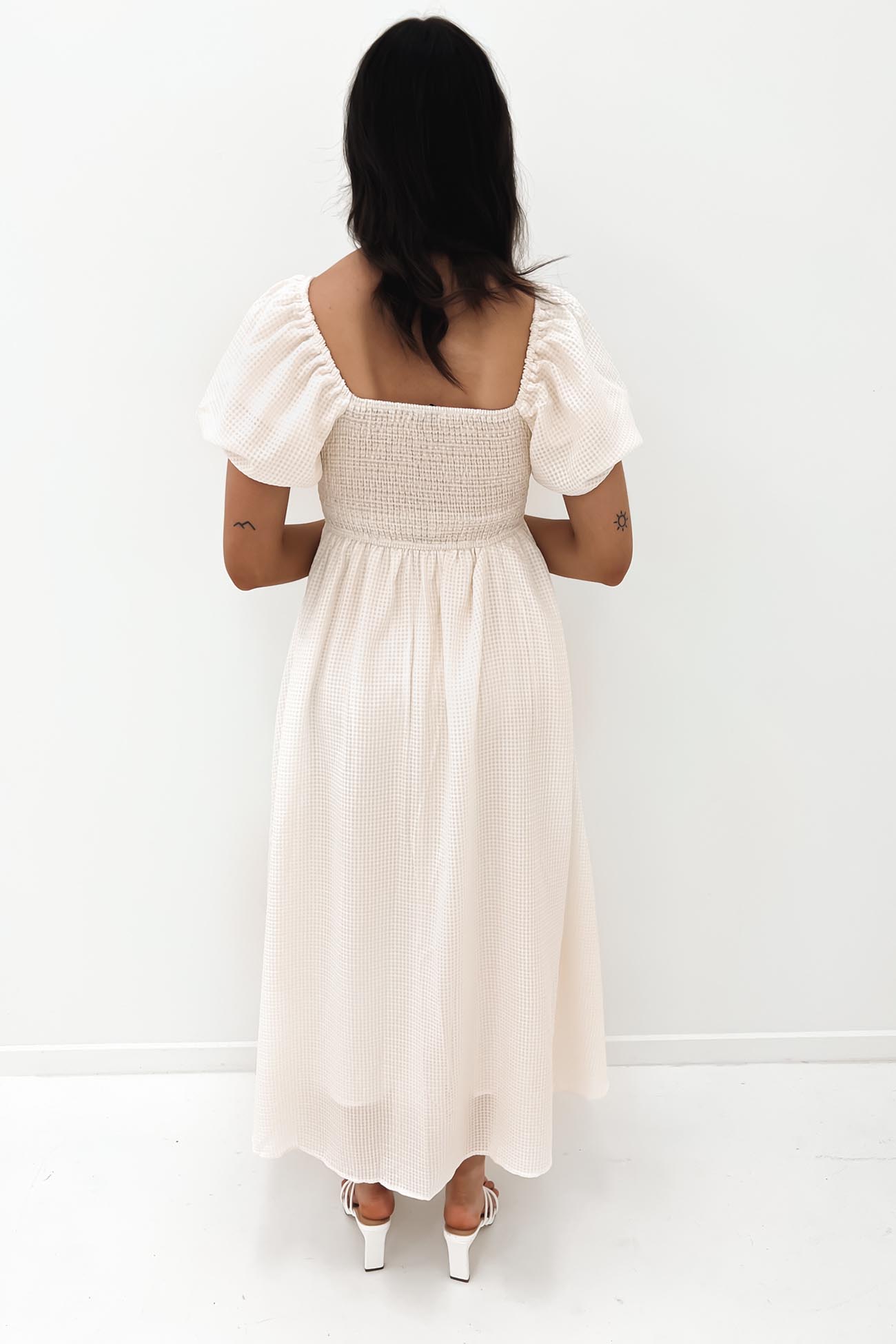 Emmi Midi Dress Cream