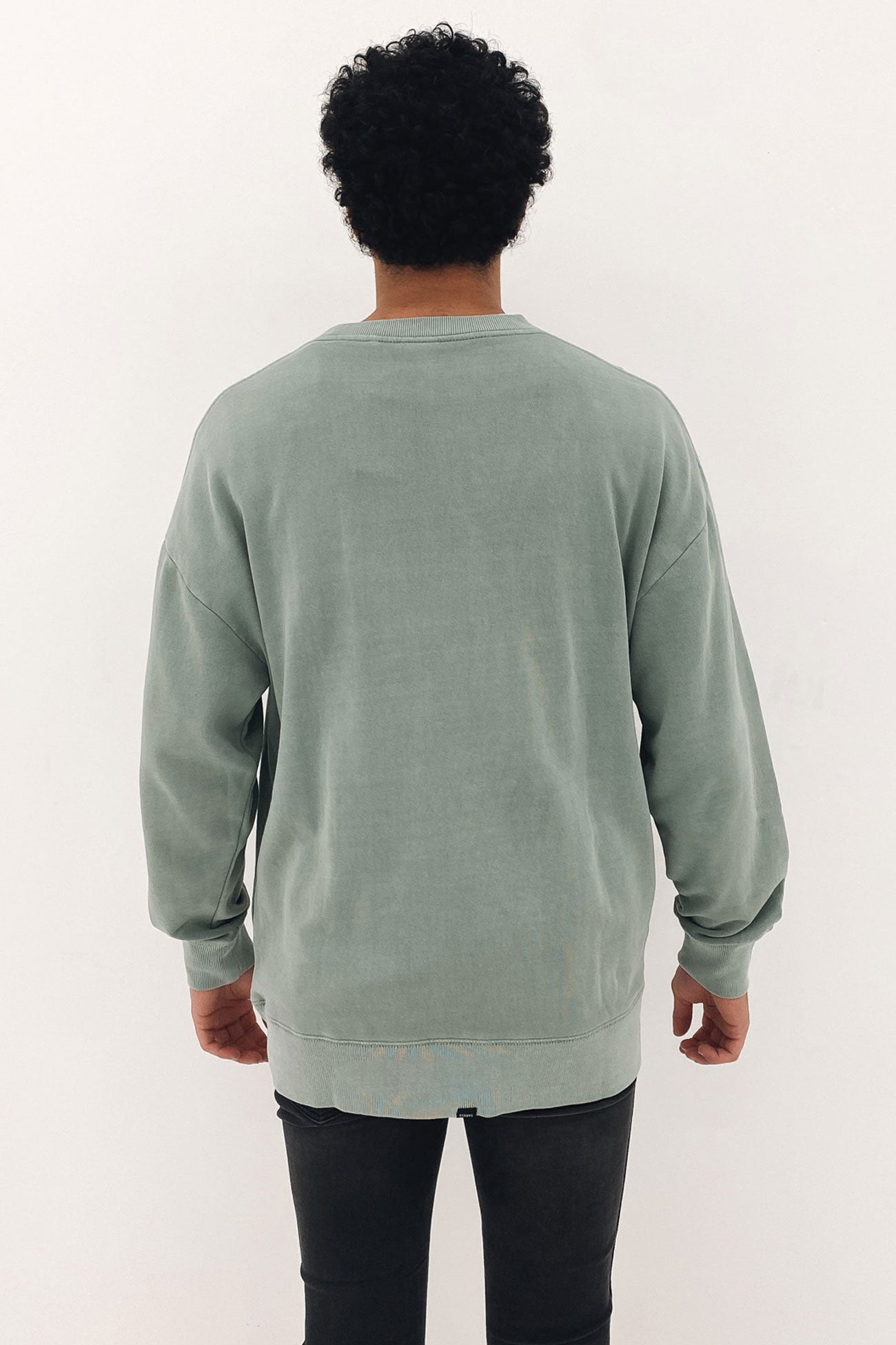 Enlightenment Embro Slouch Crew Fleece Sea Glass