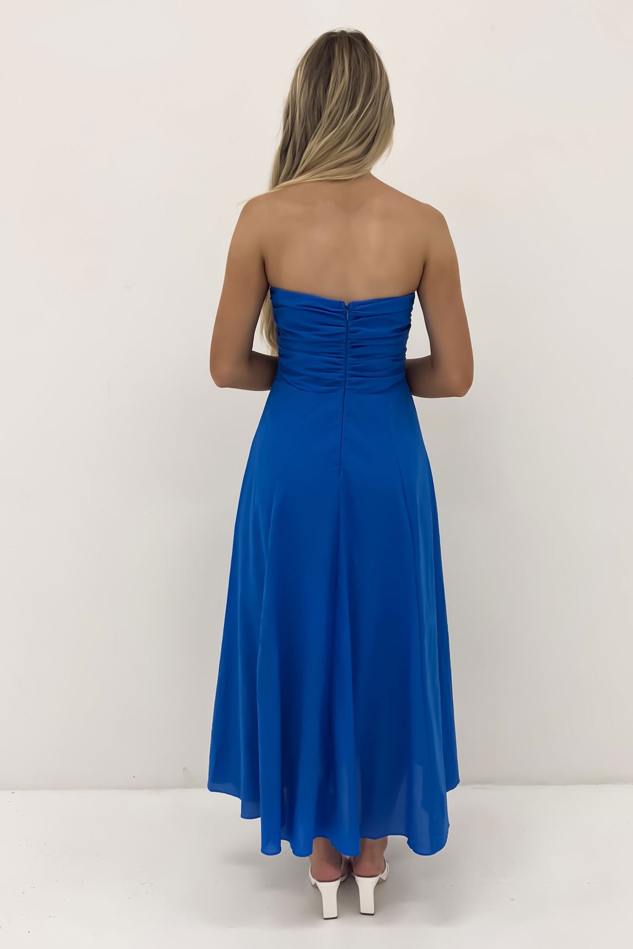 Enya Maxi Dress Blue