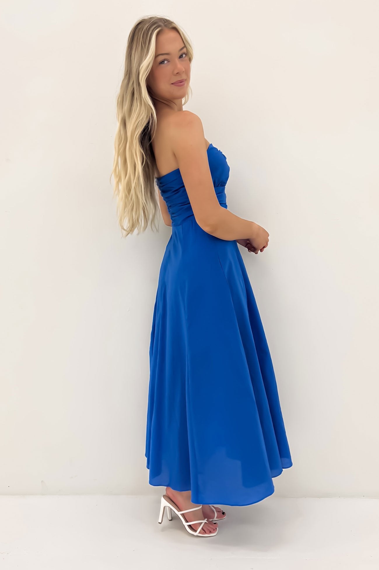 Enya Maxi Dress Blue