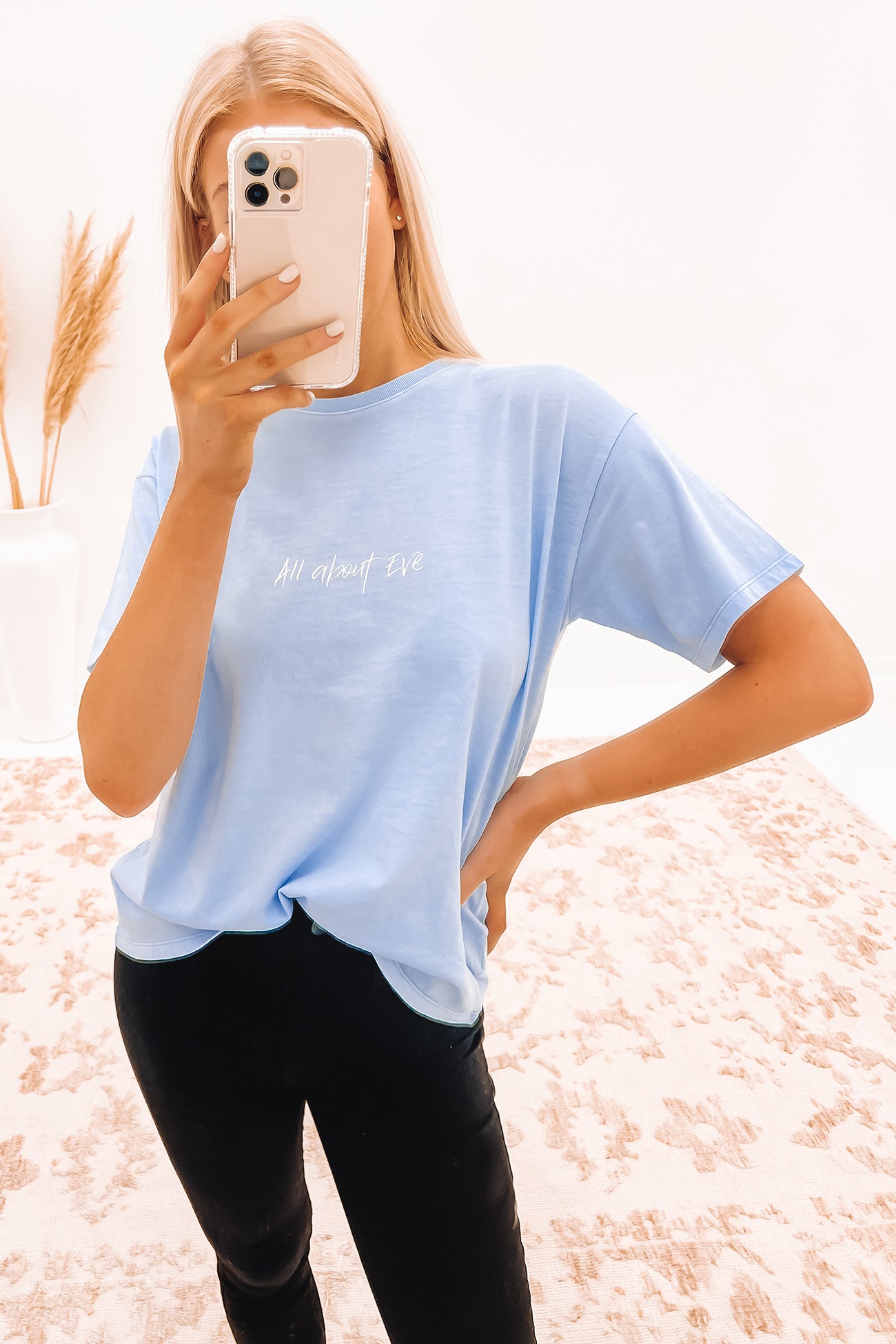 Essential Eve Tee Blue