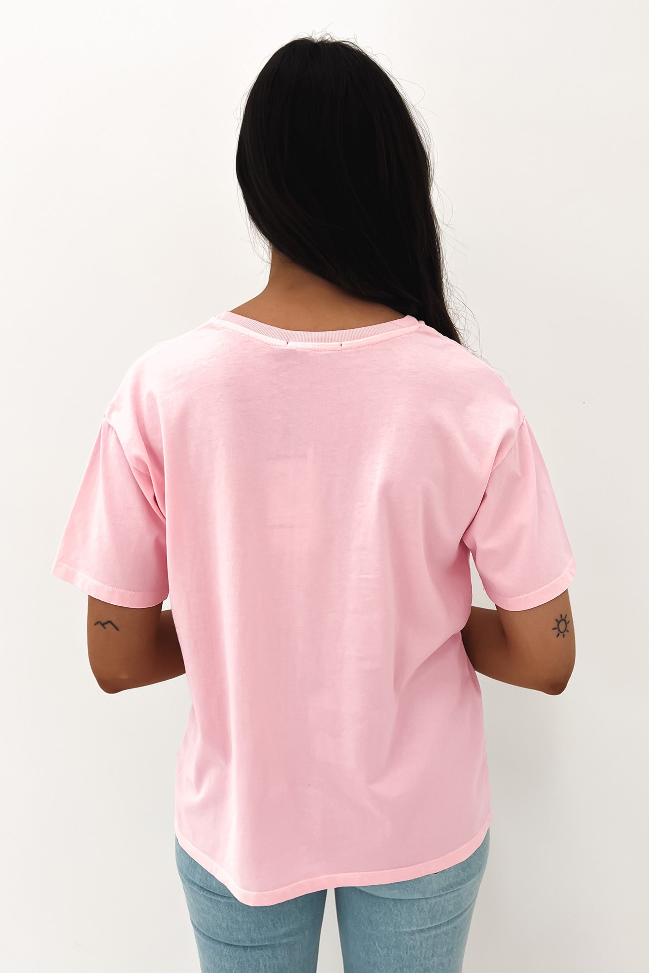 Essential Eve Tee Pale Pink