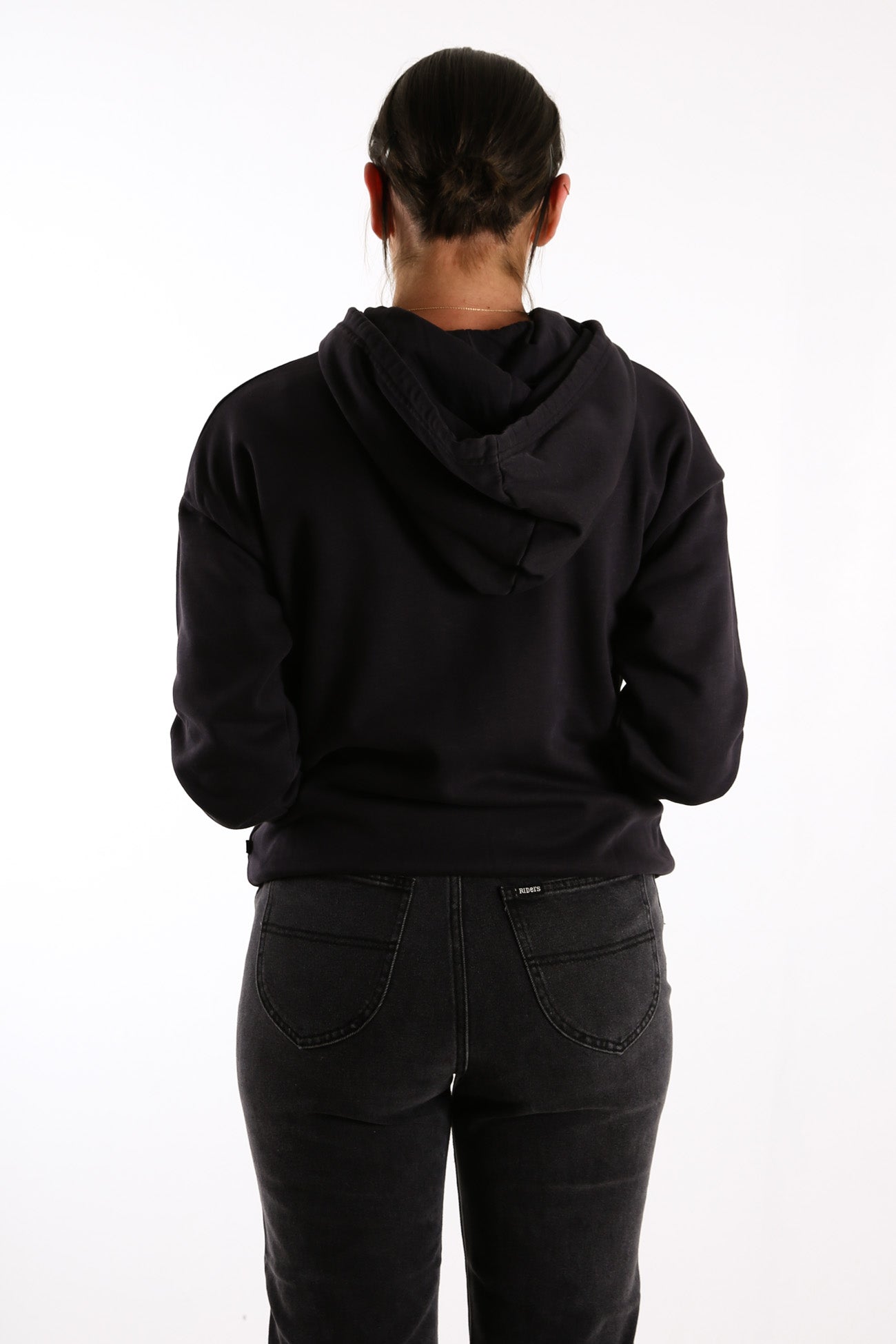 Essentials Ember Hooded Fleece Black