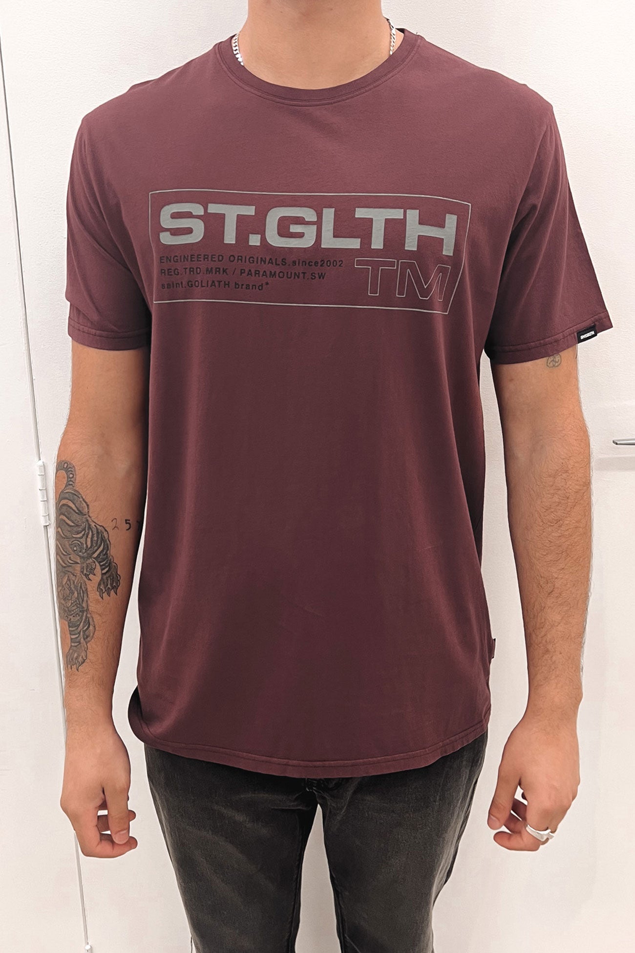 Euro Tee Burgundy