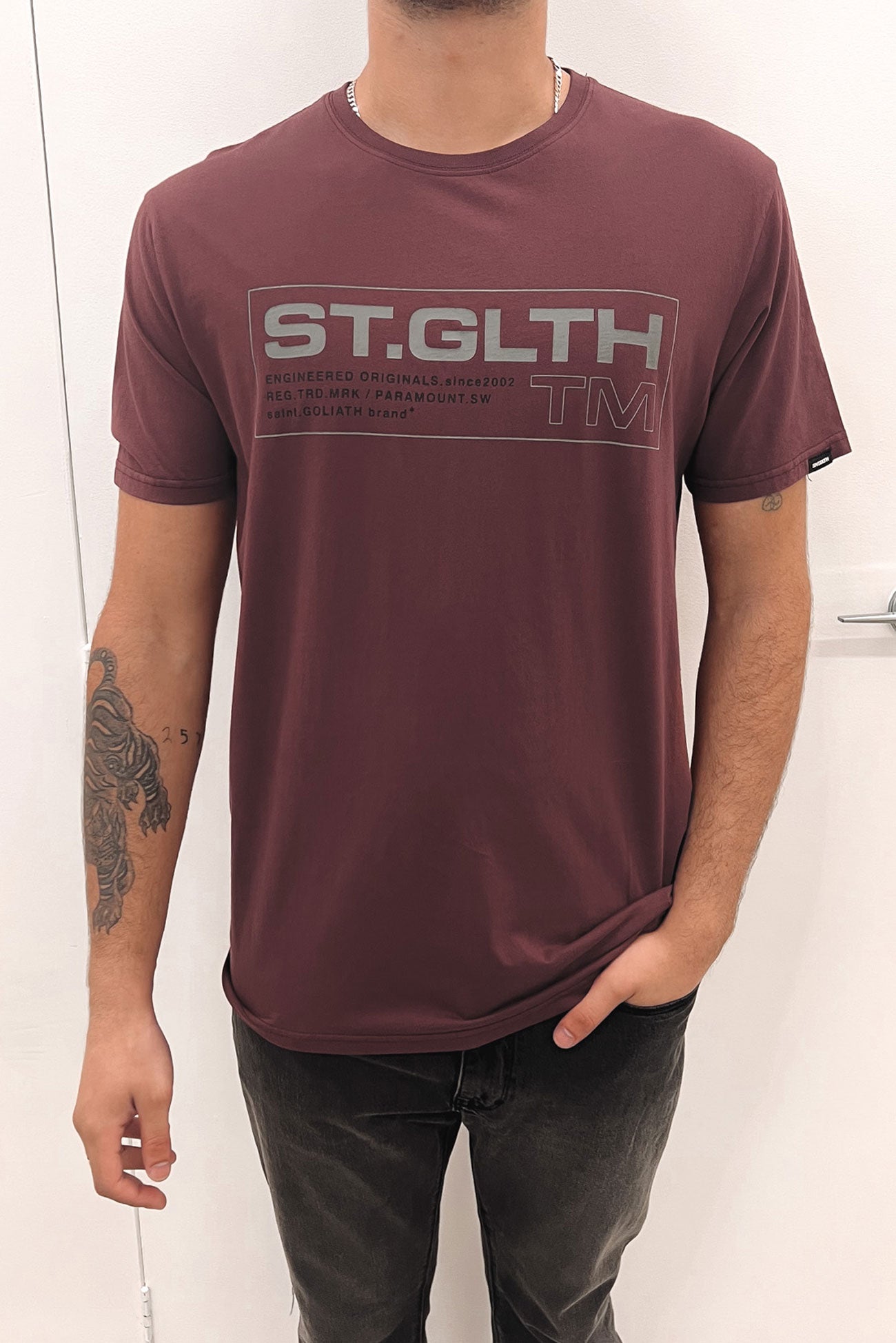 Euro Tee Burgundy