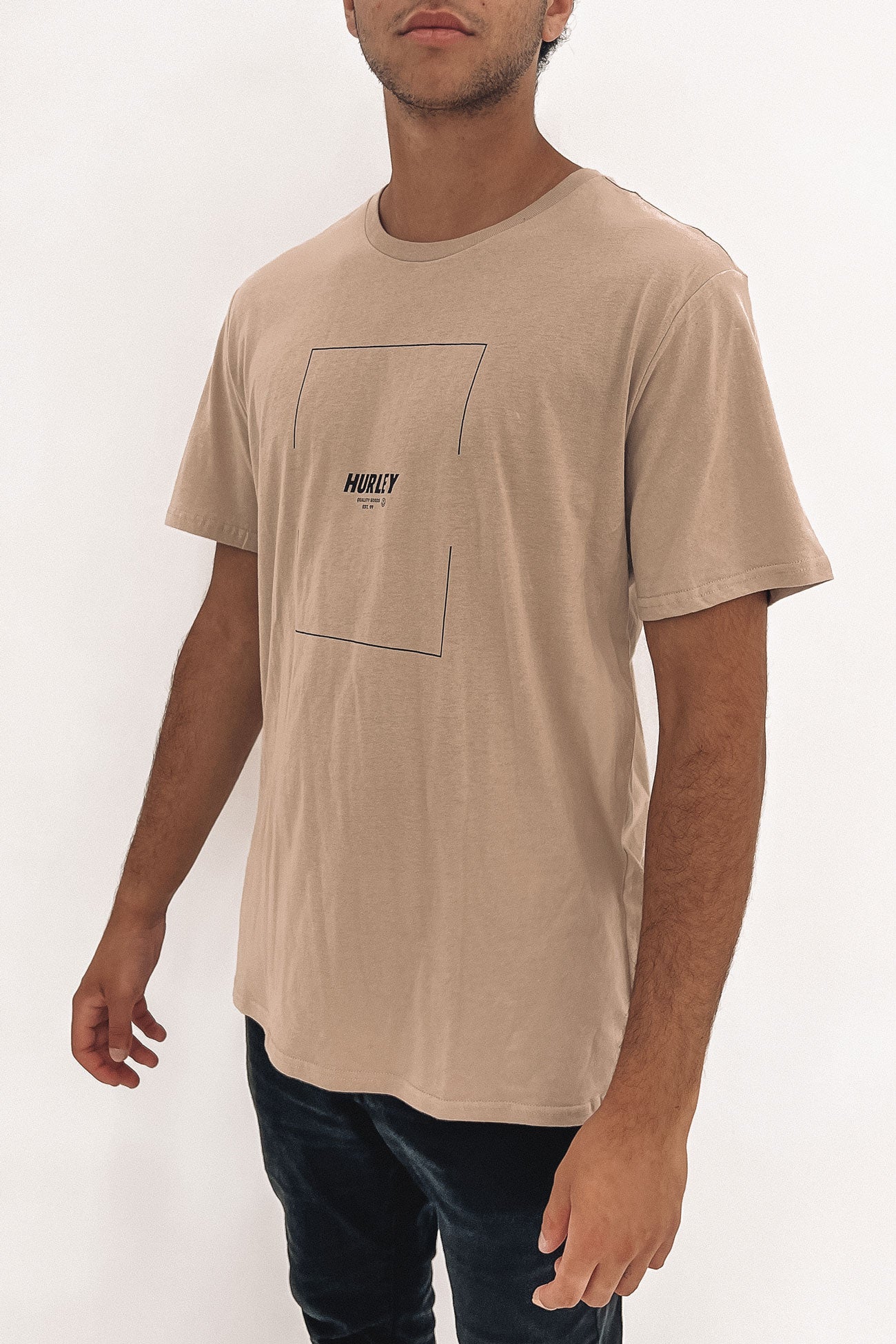 Everyday Washed Broken Box Tee Simply Taupe