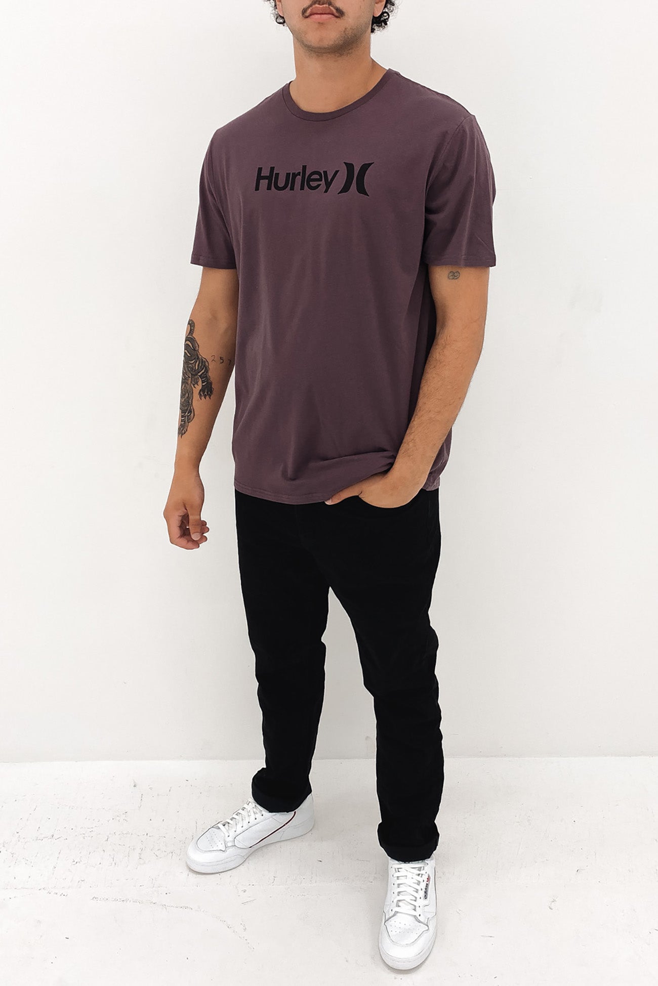 Everyday Washed One And Only Solid Tee Grape