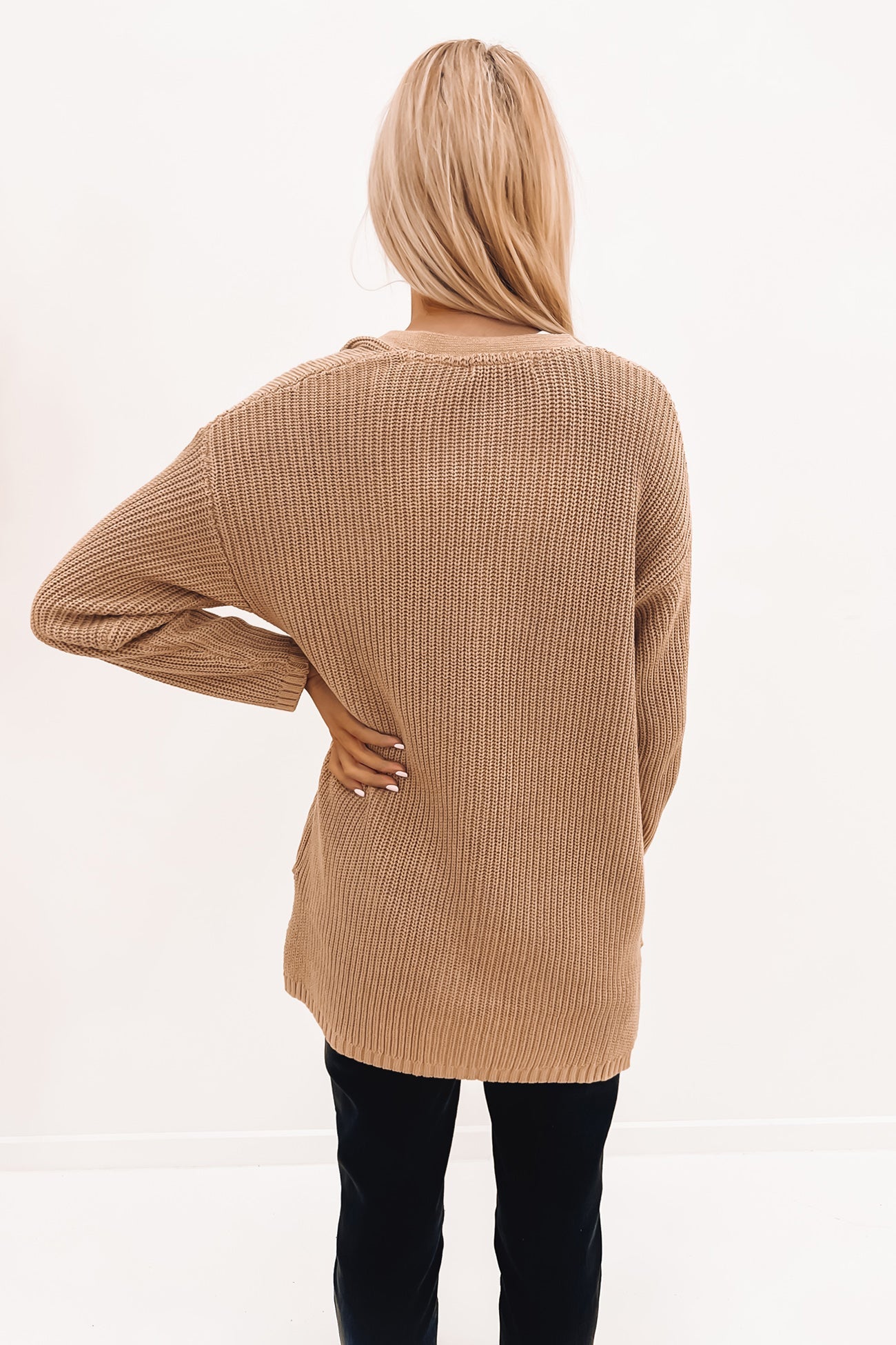 Everyday Knit Cardi Oatmeal