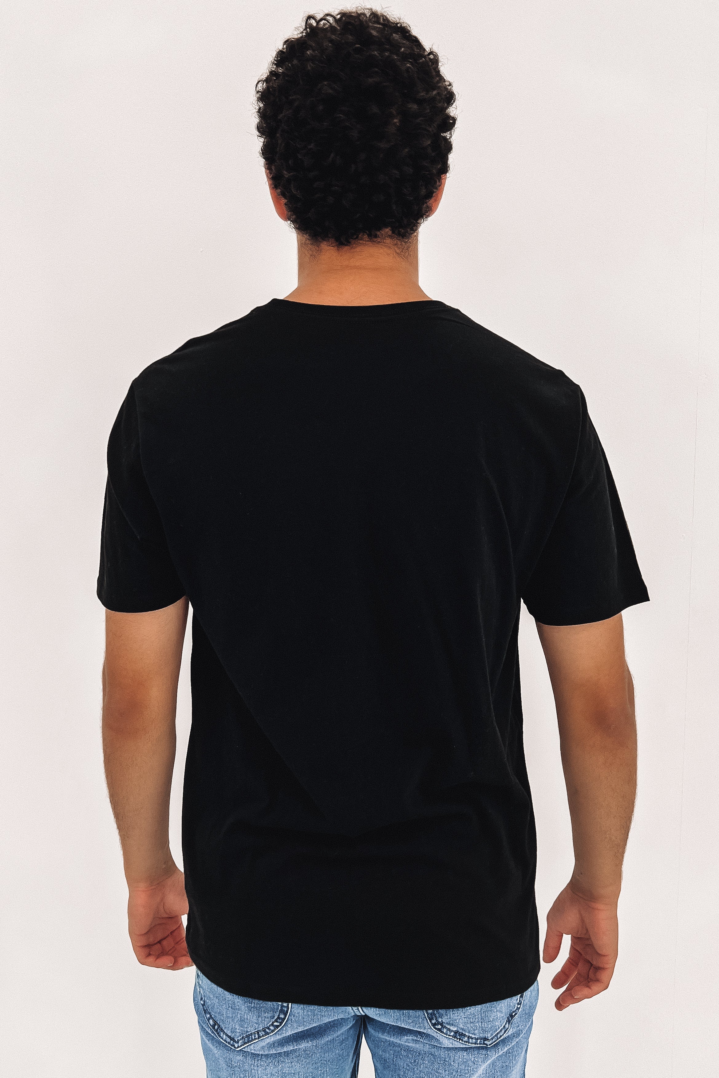 Everyday Washed Broken Box Tee Black