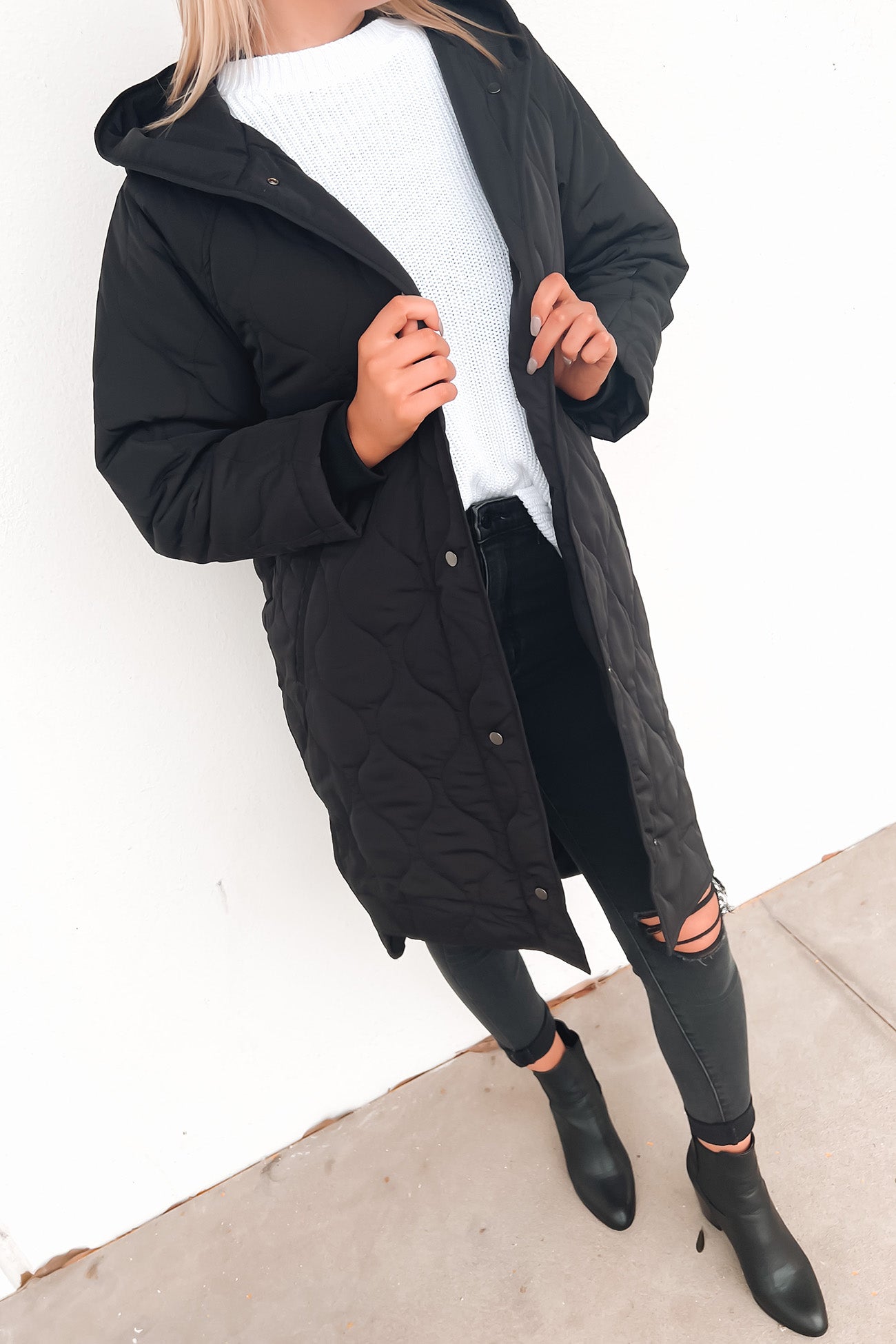 Ezra Puffer Jacket Black