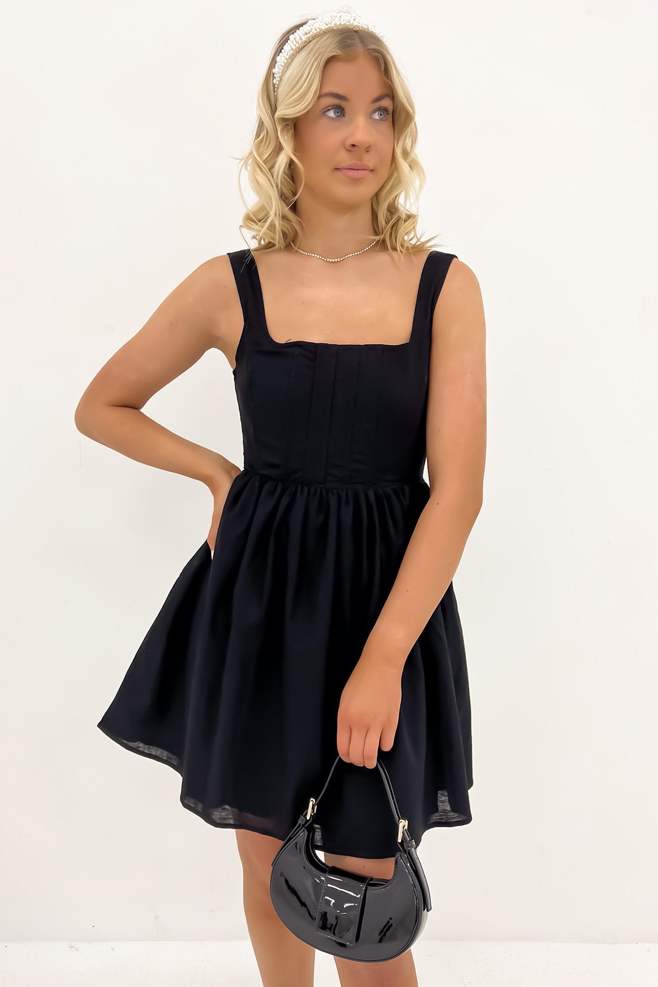 Fable Mini Dress Black