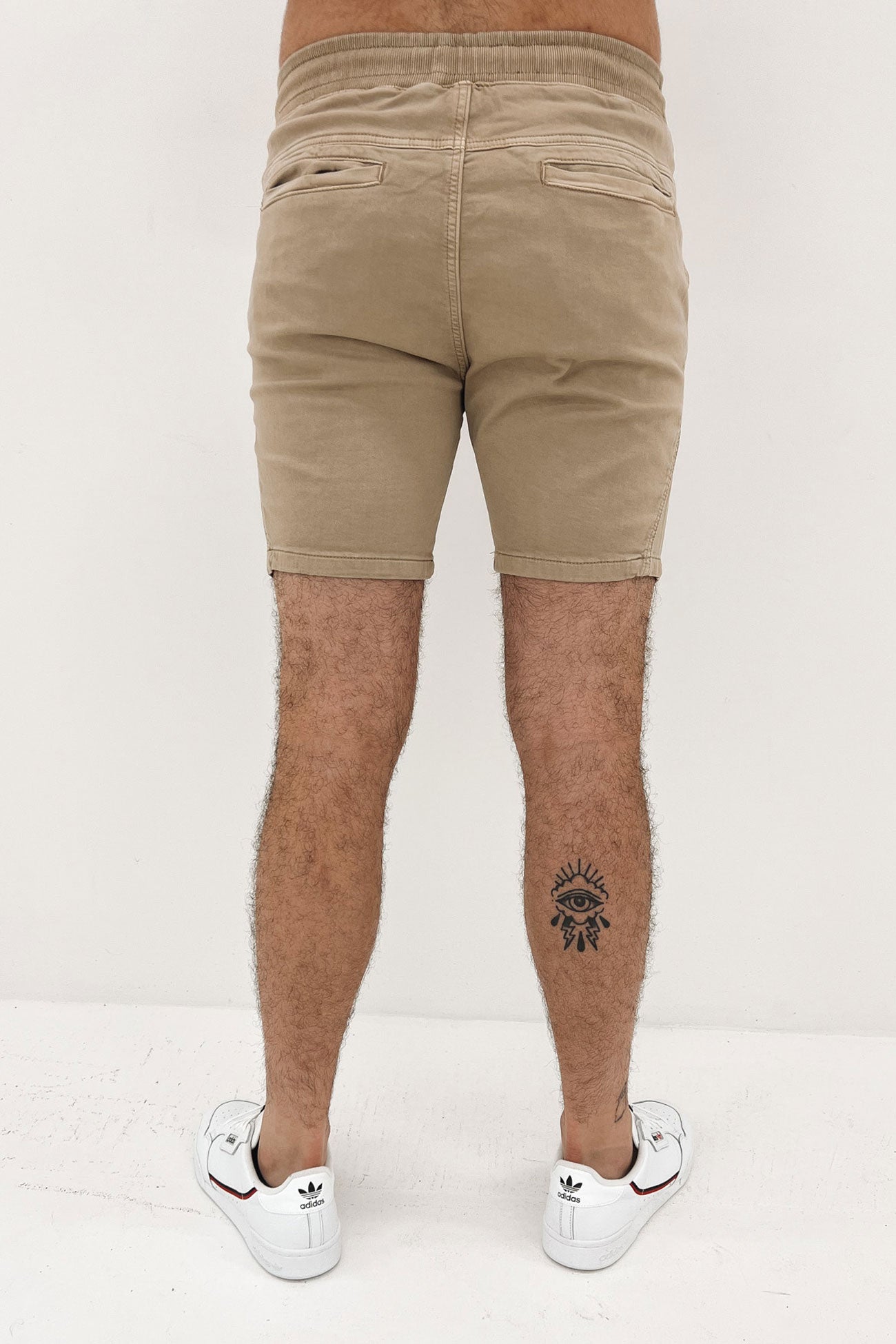 Fairhaven Elastic Waist Hybrid Short Sand