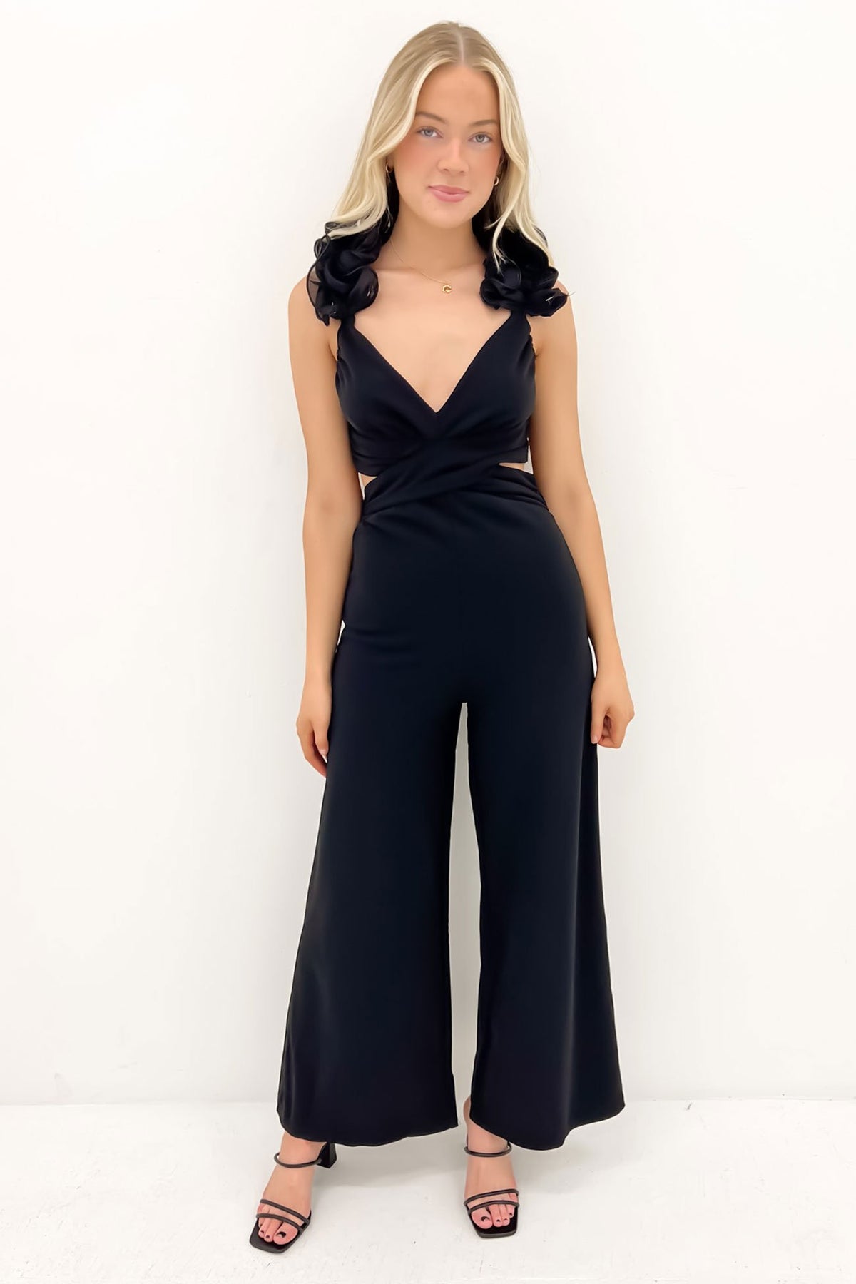 Faith Jumpsuit Black Jean Jail