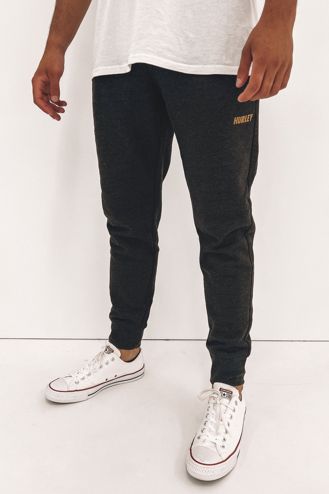 Fastlane Track Pant Black Heather