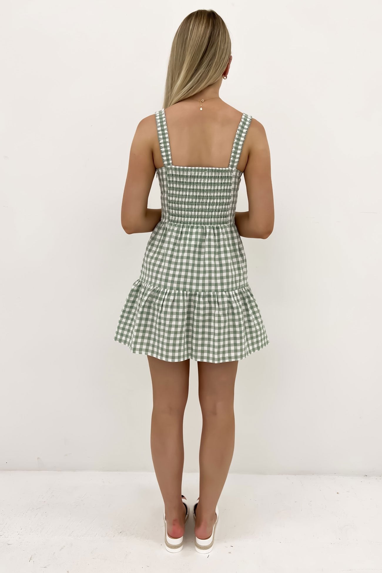 Frankie Mini Dress Sage