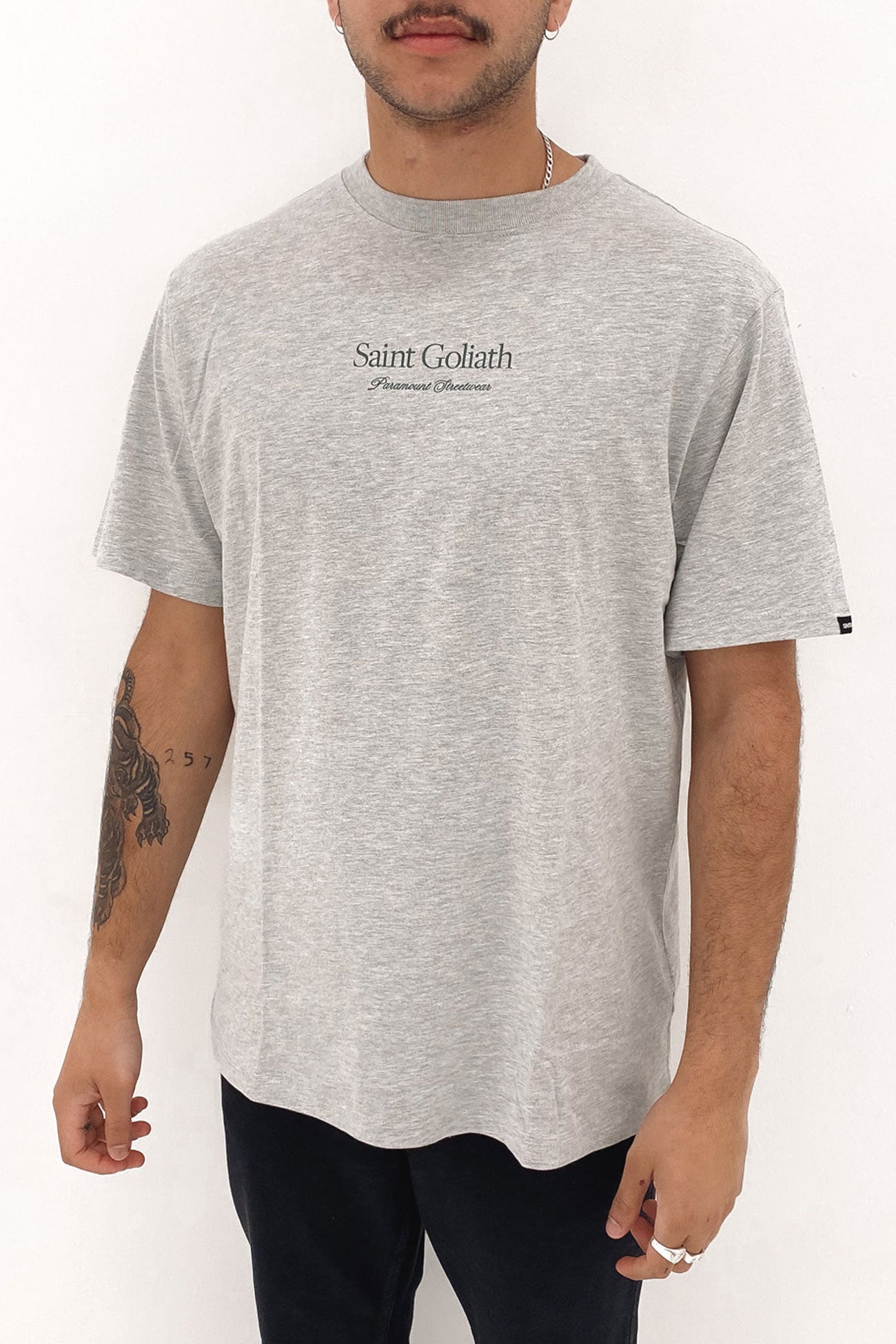 Freight Tee Grey Marle