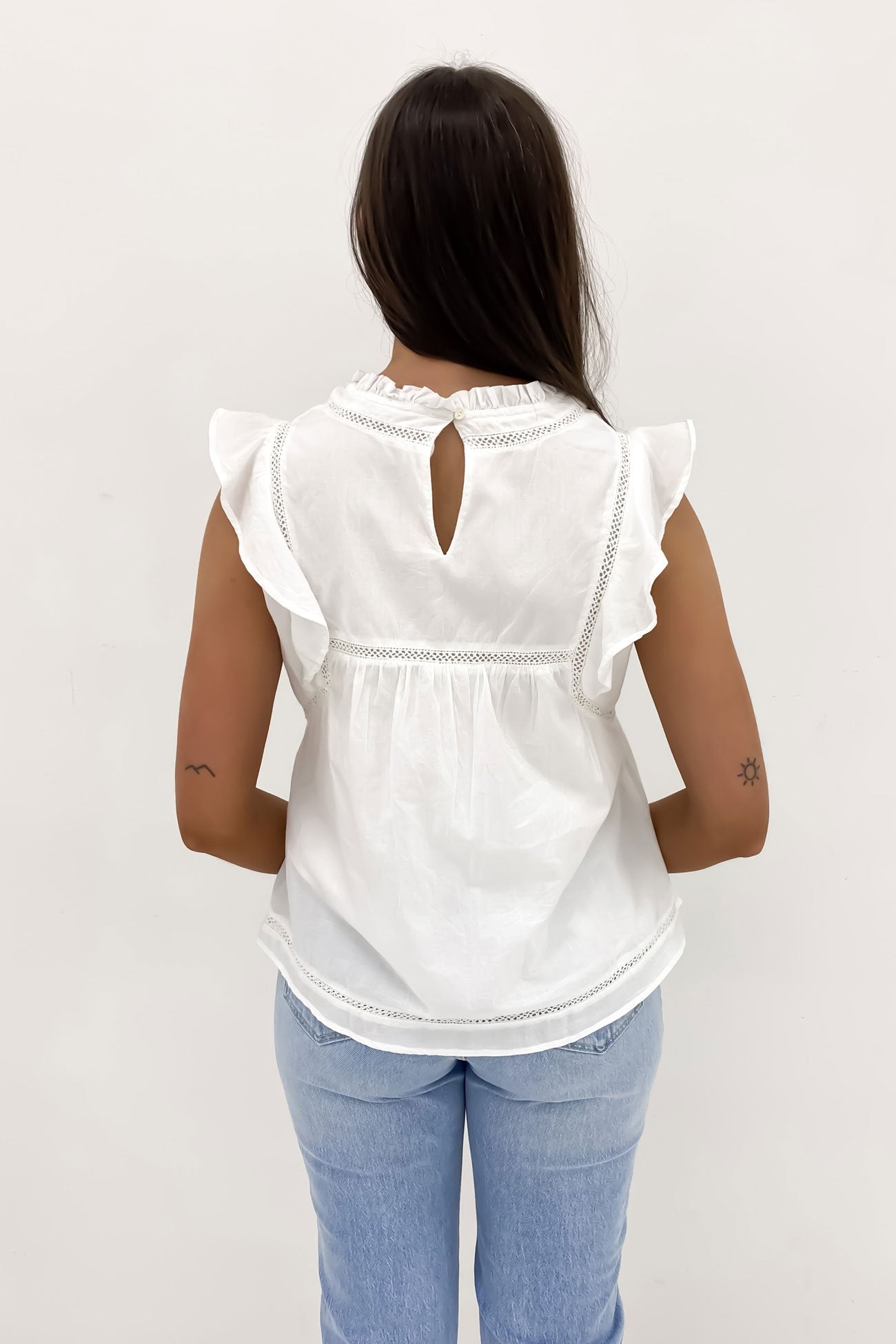 Freya Top White