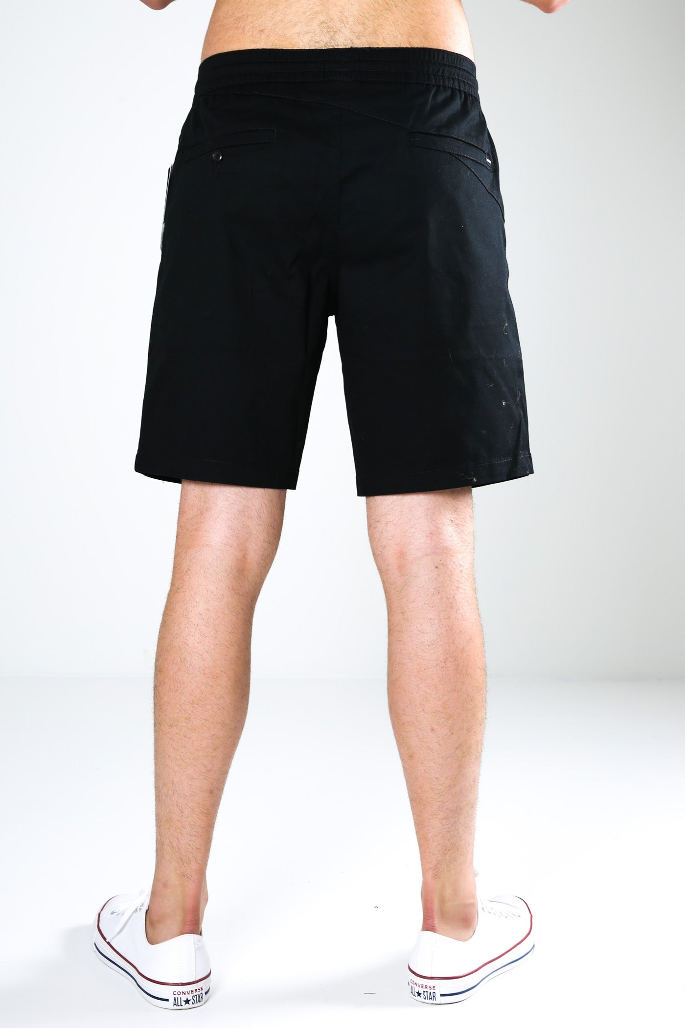 Frickin Elastic Waist Short 19" Black