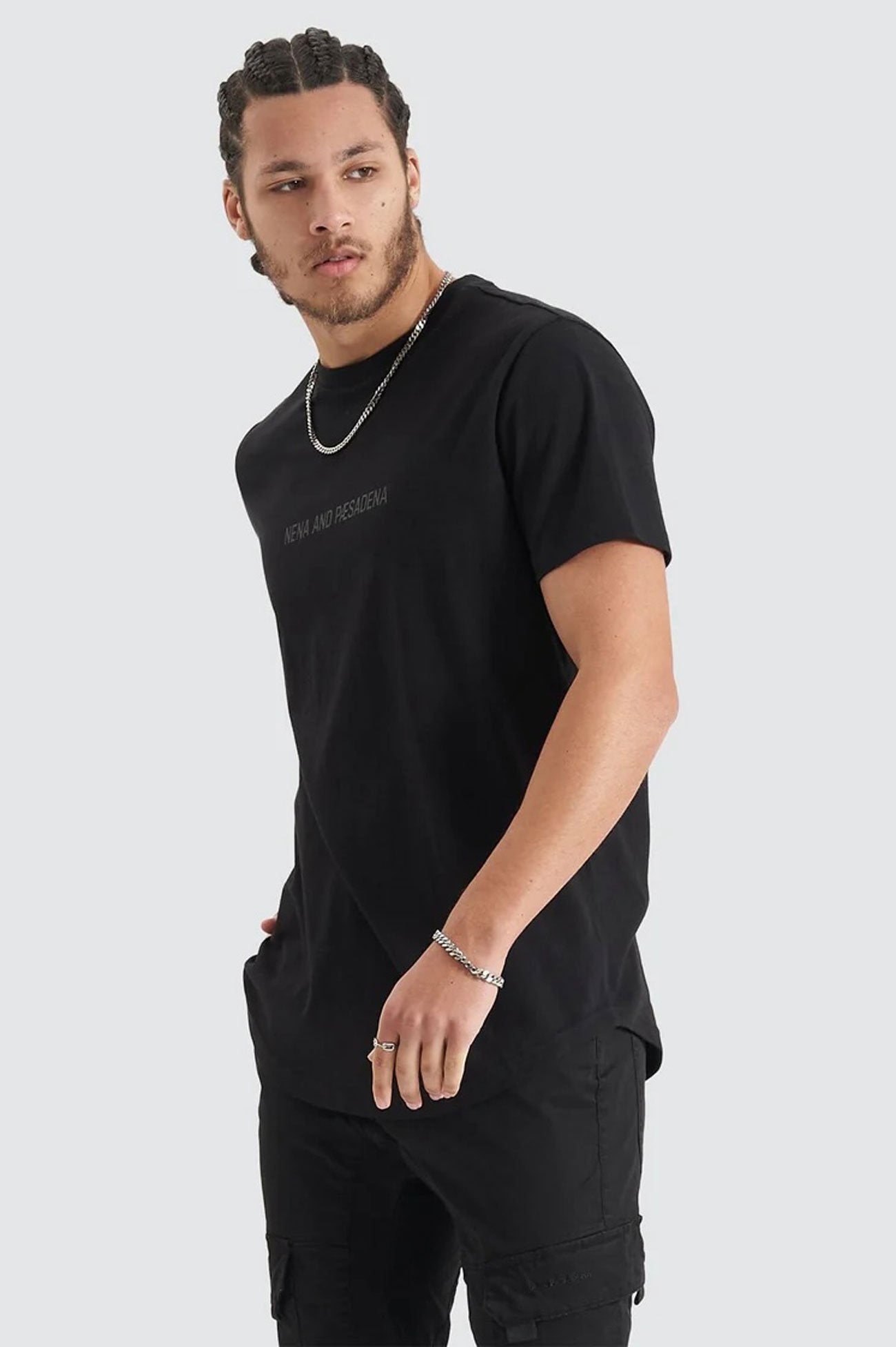 Friction Dual Curved Tee Jet Black